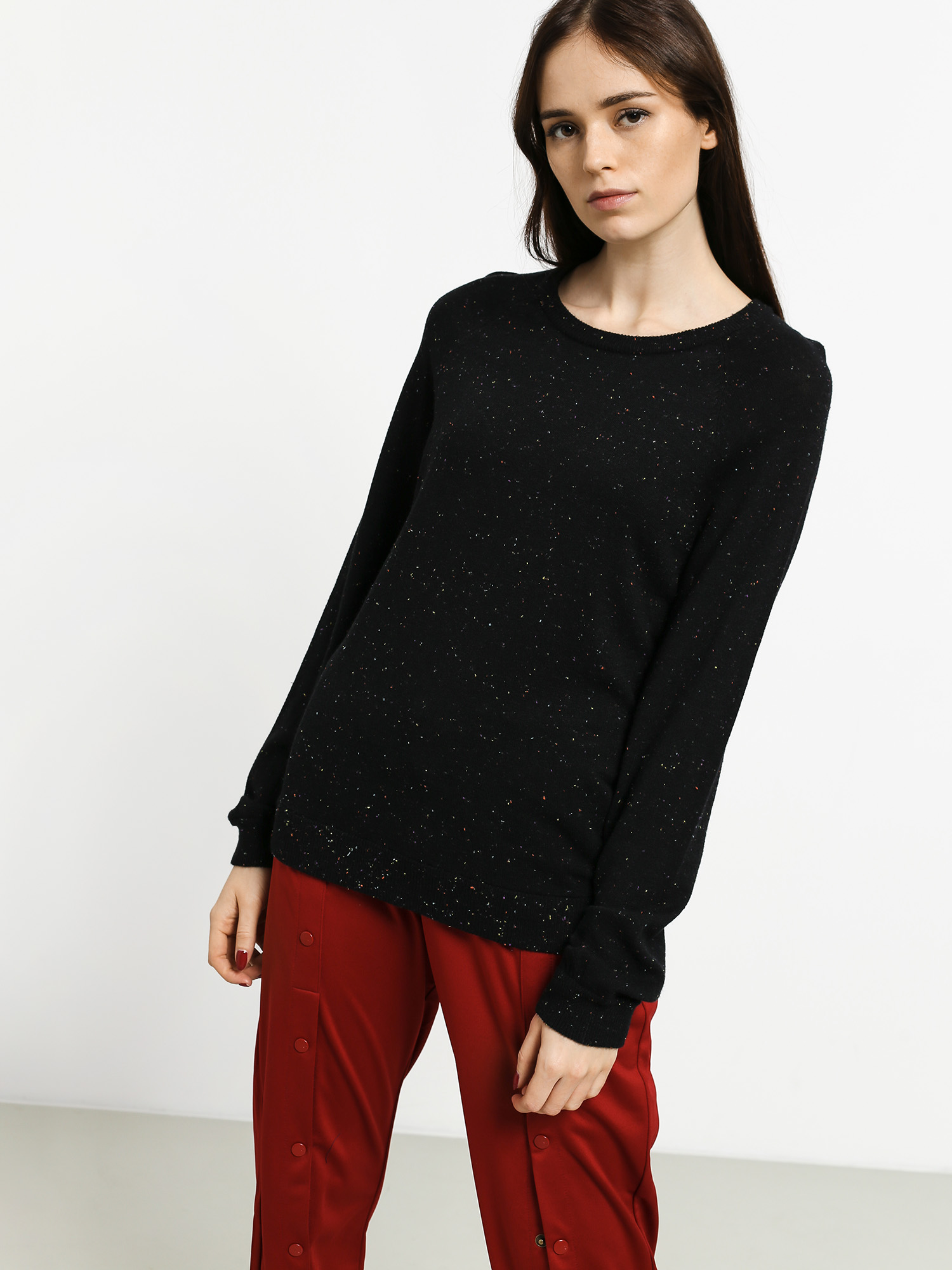 Sweter Volcom Over N Over Sweater Wmn (black combo)