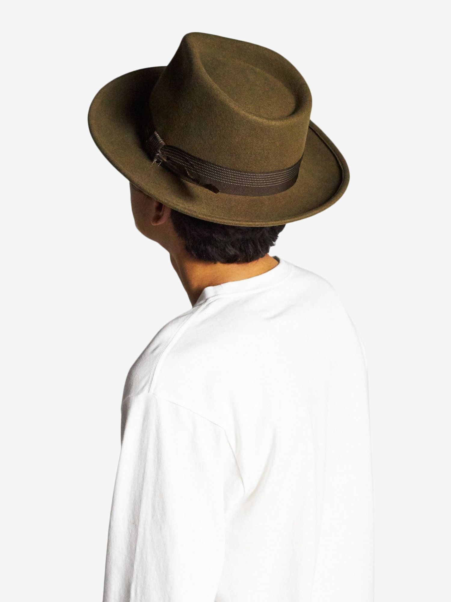 Kapelusz Brixton Swindle II Fedora (olive)