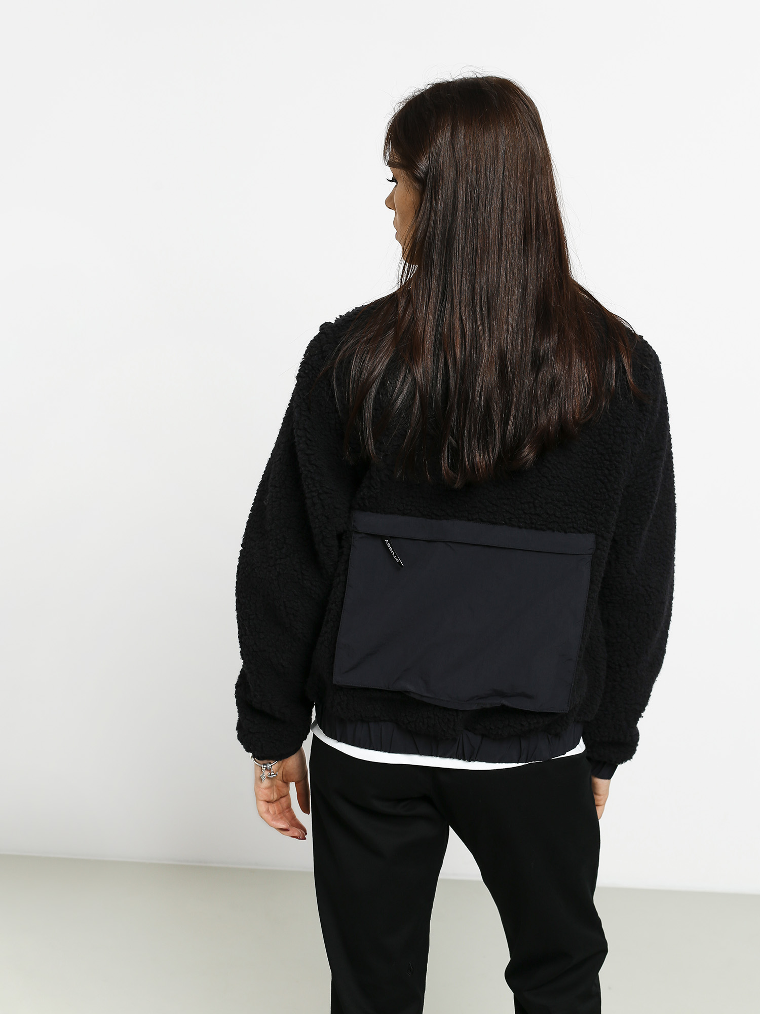 Kurtka Stussy Convertible Sherpa Wmn (black)