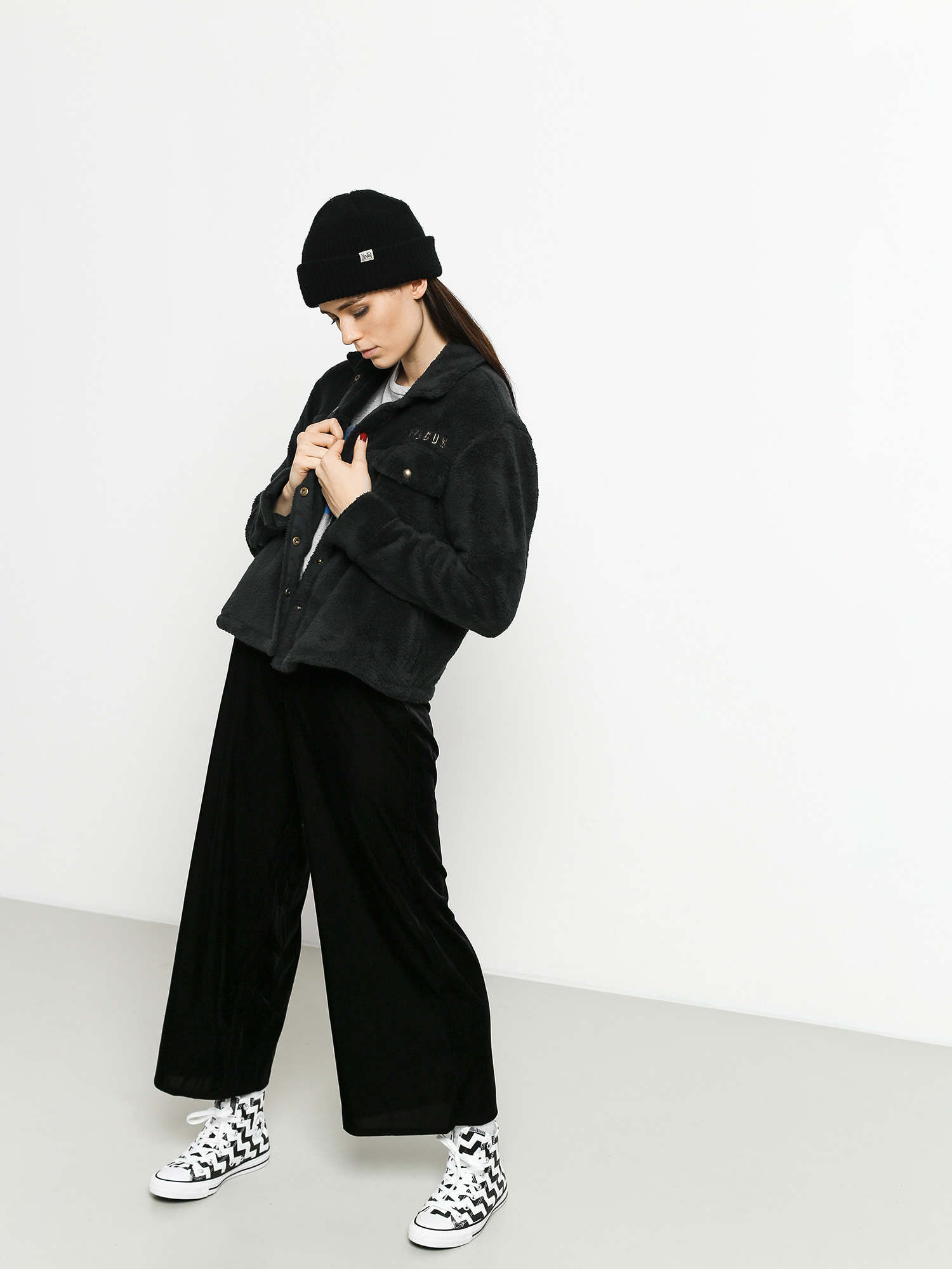Kurtka Volcom Snap Attack Wmn (black)
