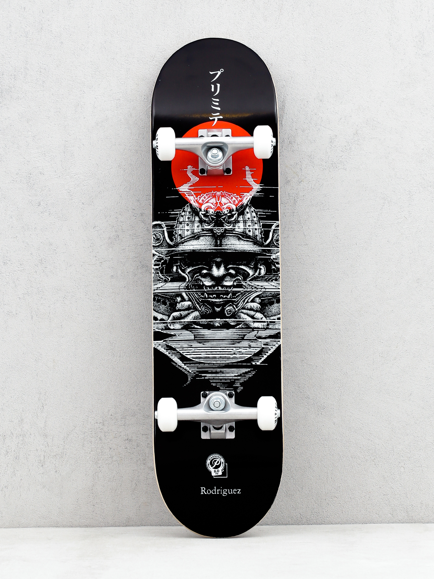Deskorolka Primitive Rodriguez Warrior (black)