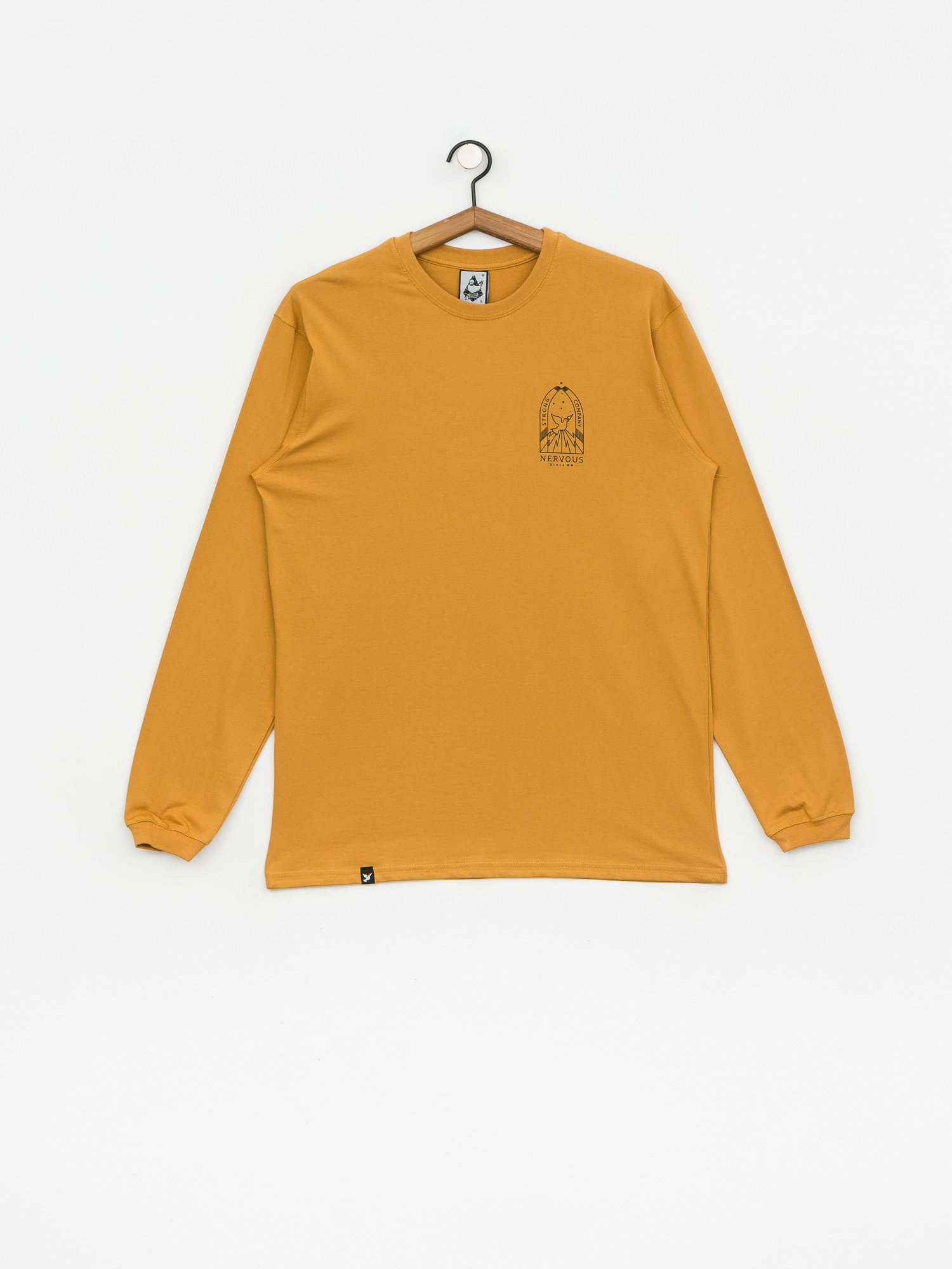 Longsleeve Nervous Nightly (mustard)
