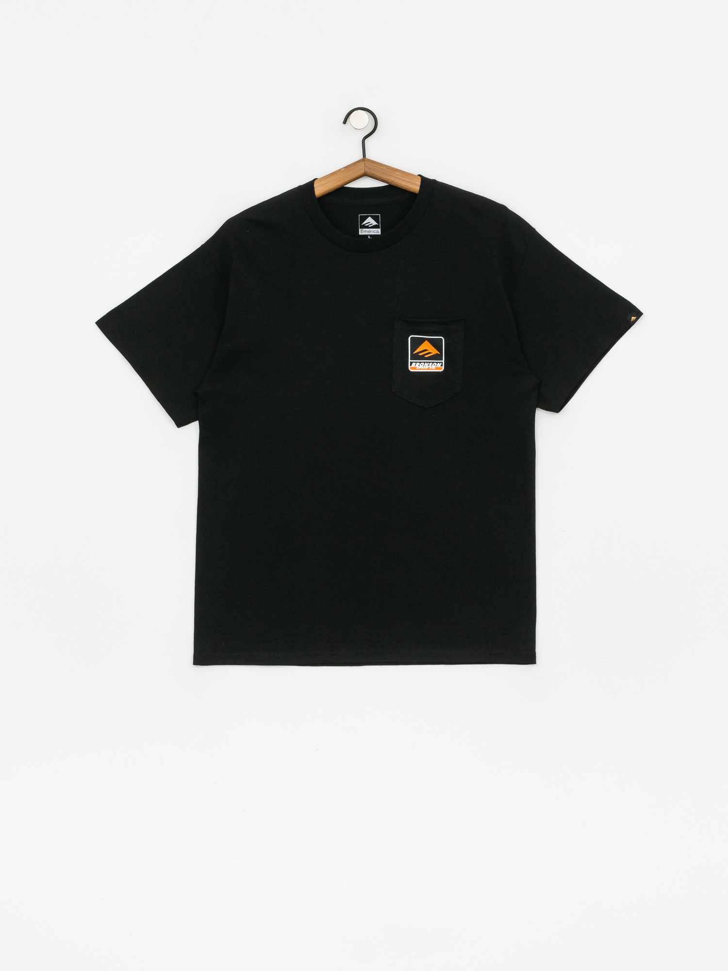 T-shirt Emerica Bronson Pocket (black)