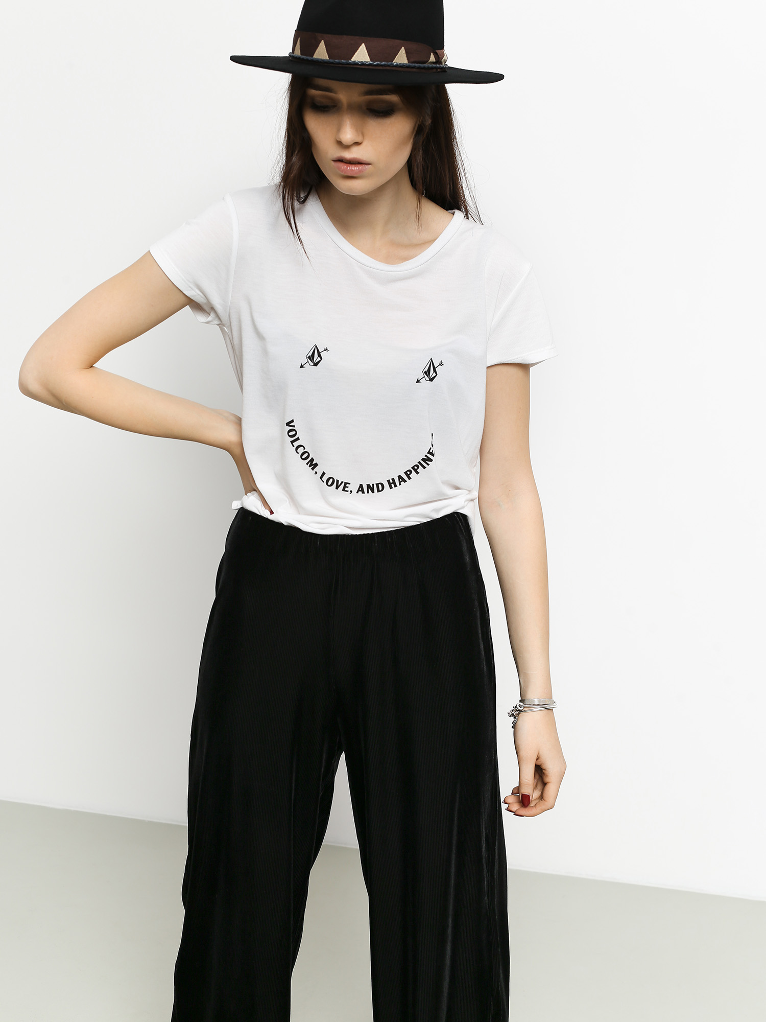 T-shirt Volcom Easy Babe Rad 2 Wmn (wht)