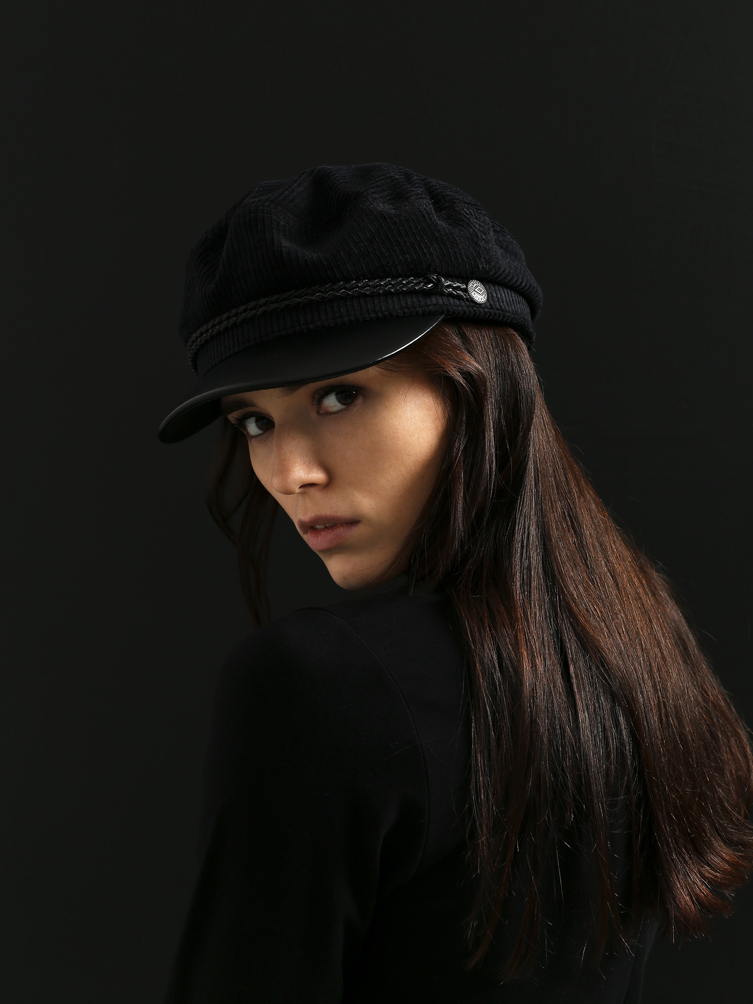 Longsleeve The Hive Brushed Turtleneck Wmn (black)