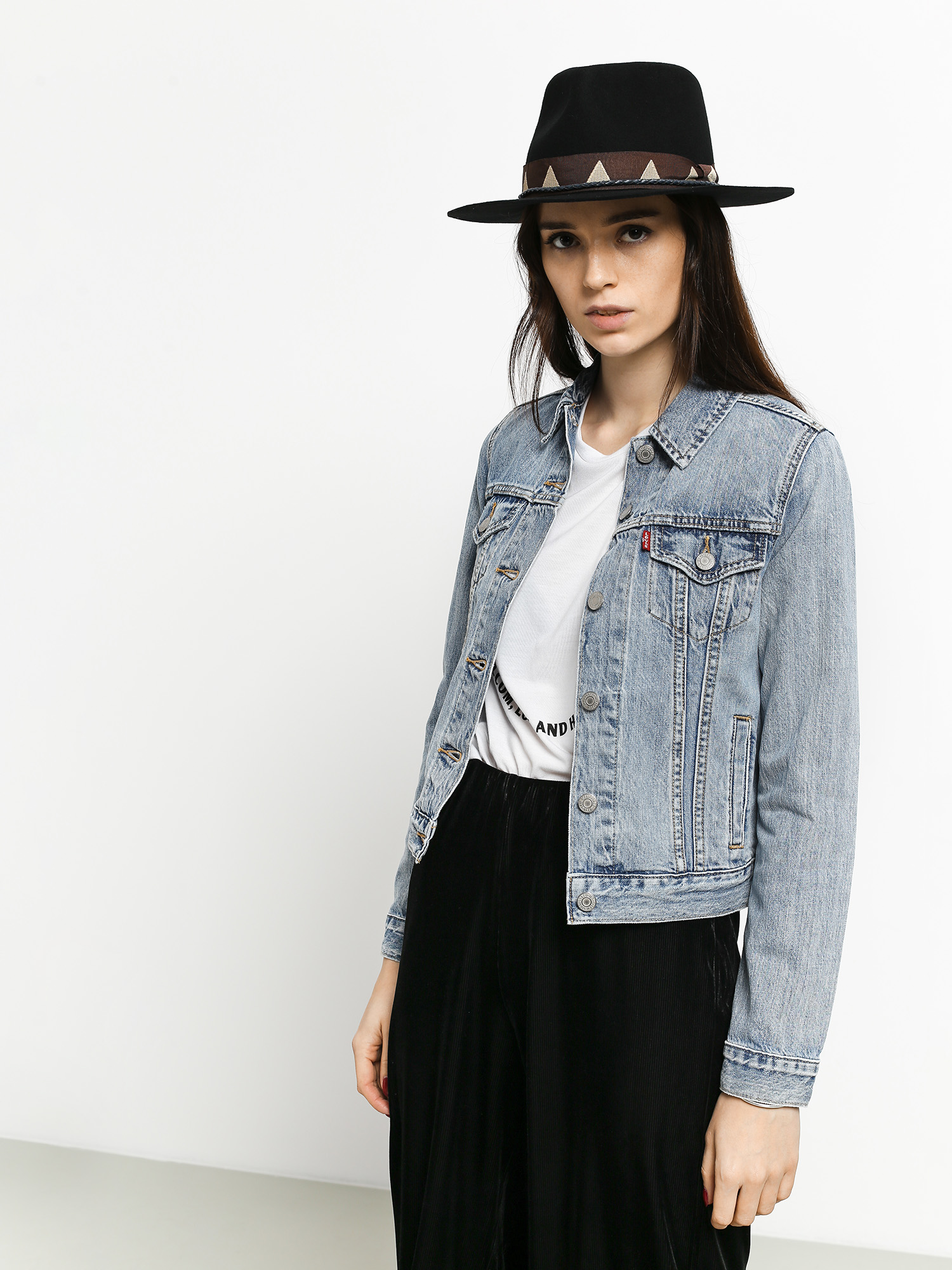 Kurtka Levi's Original Trucker Wmn (washed blue)