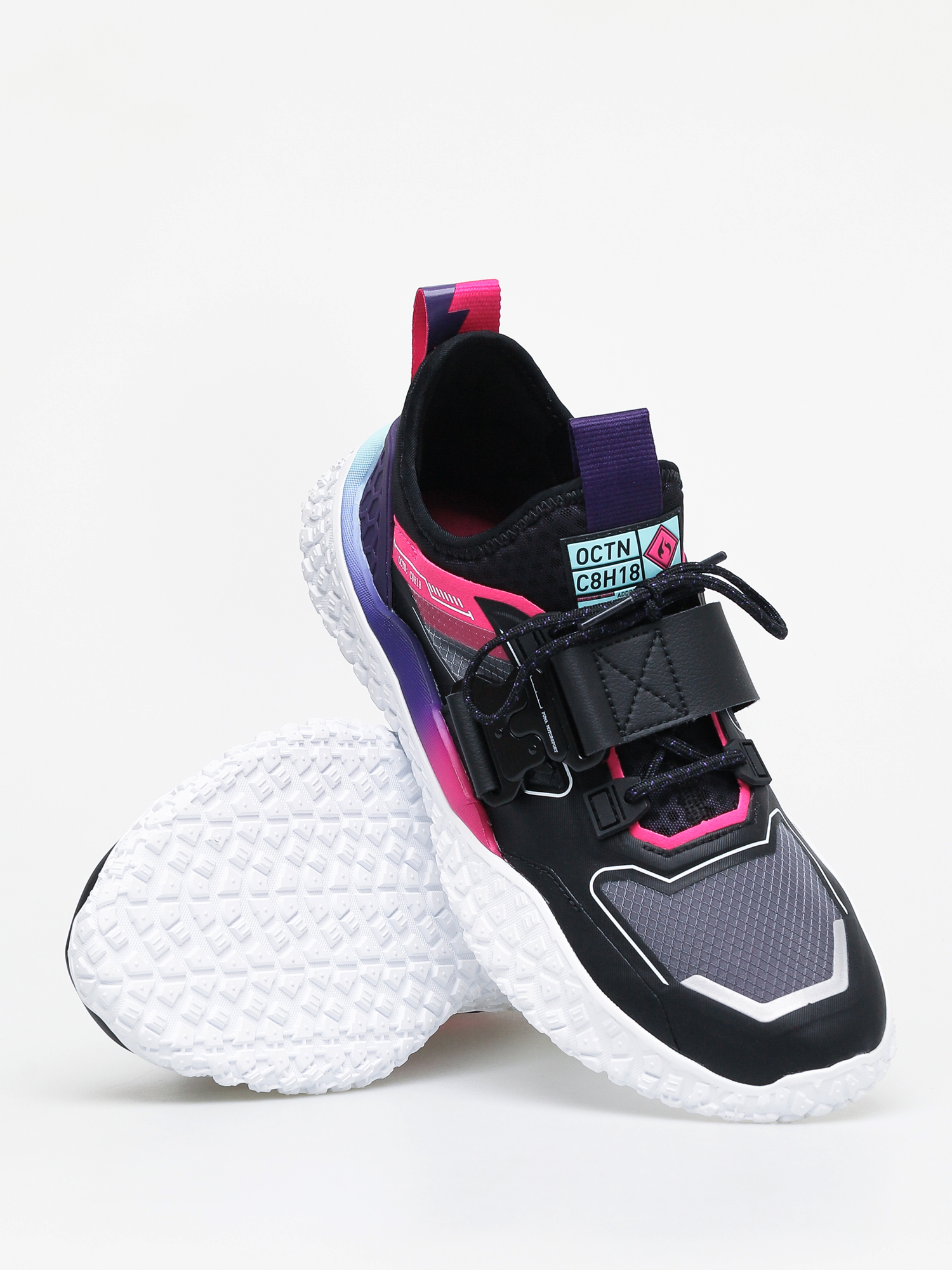 Buty Puma Hi Octn X Nfs Trainers (black white pink)
