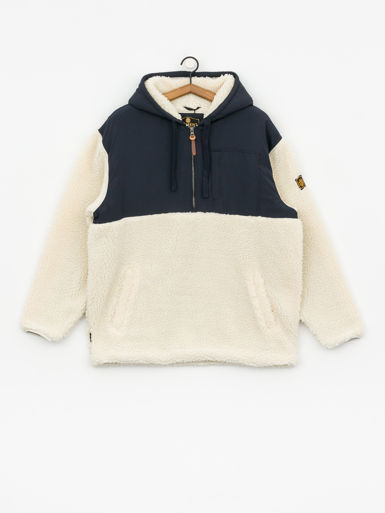 Bluza Element Abenaki Qtr Zip (white smoke)