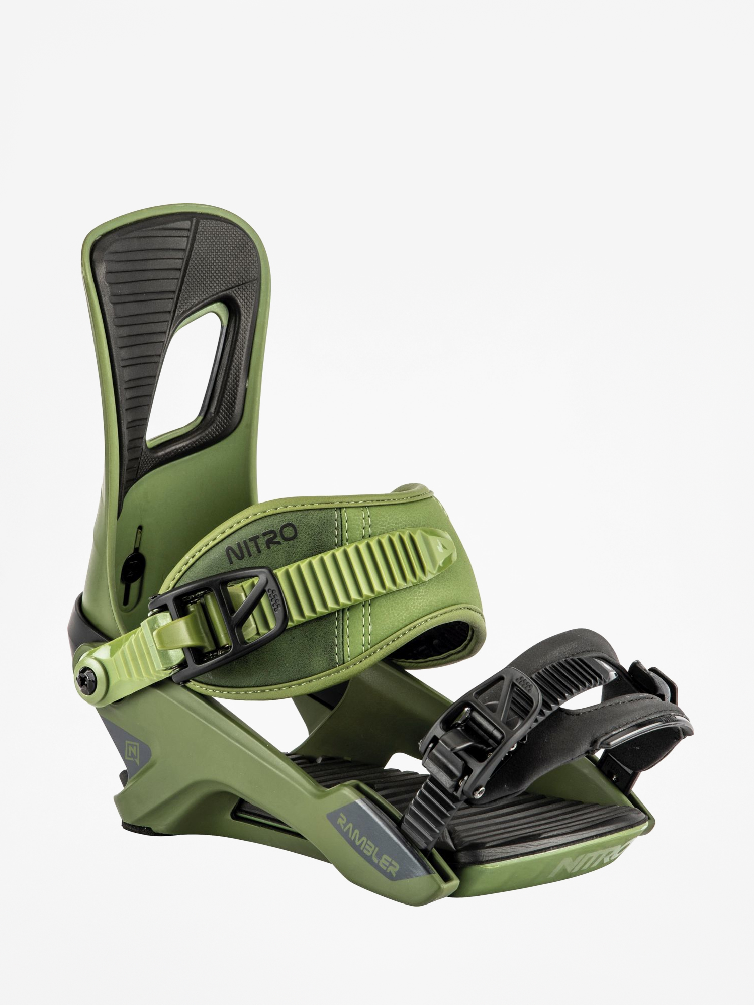 Męskie Wiązania snowboardowe Nitro Rambler (olive)