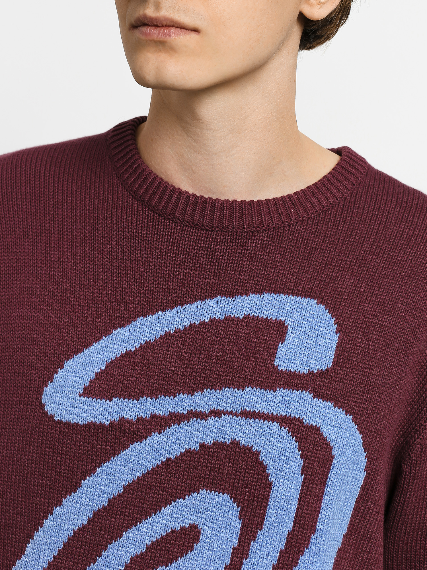 Stussy curly S sweater sサイズ 楽天市場】ステューシー STUSSY セーター メンズ Curly S