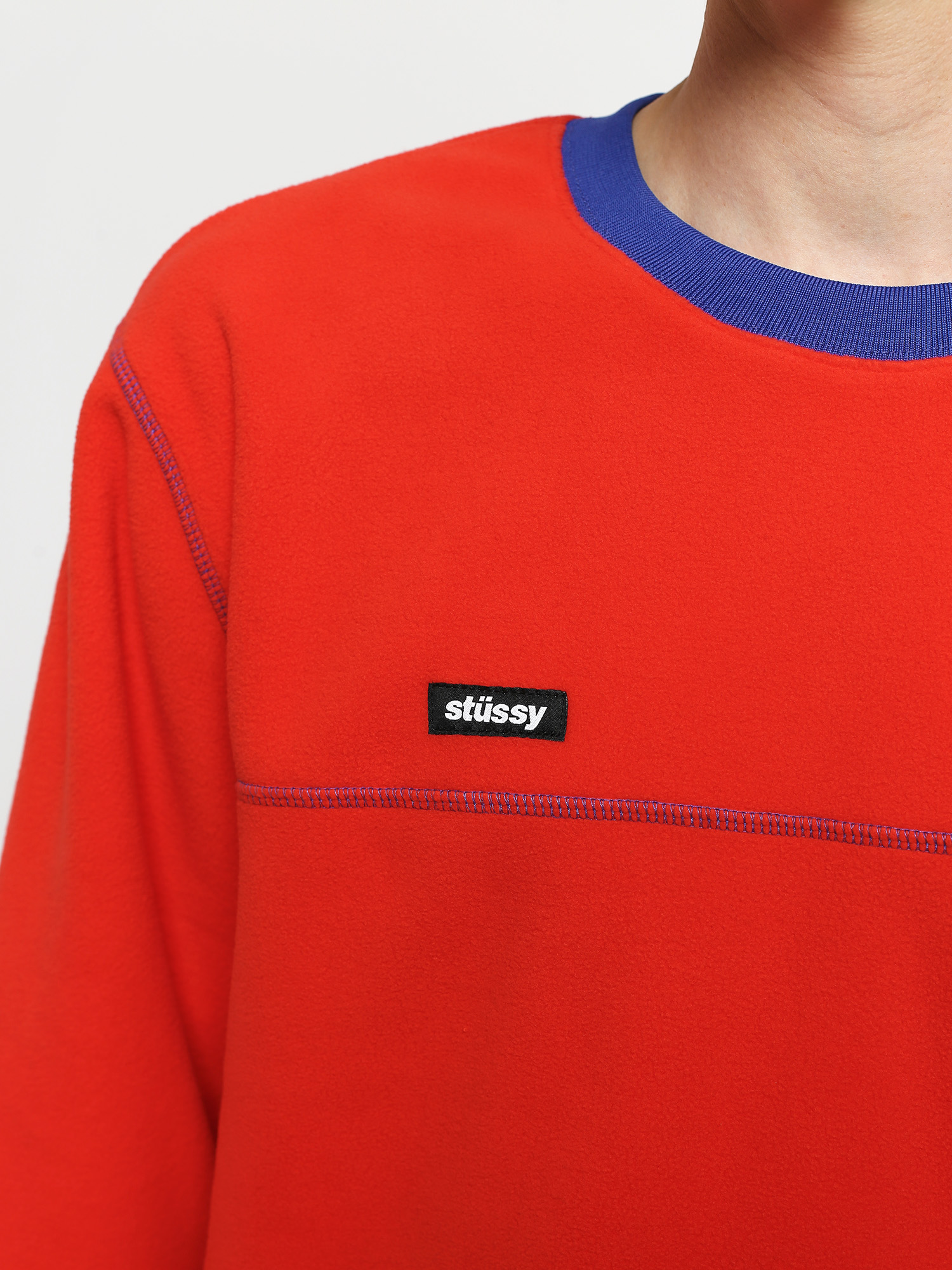 Bluza Stussy Polar Fleece (red)