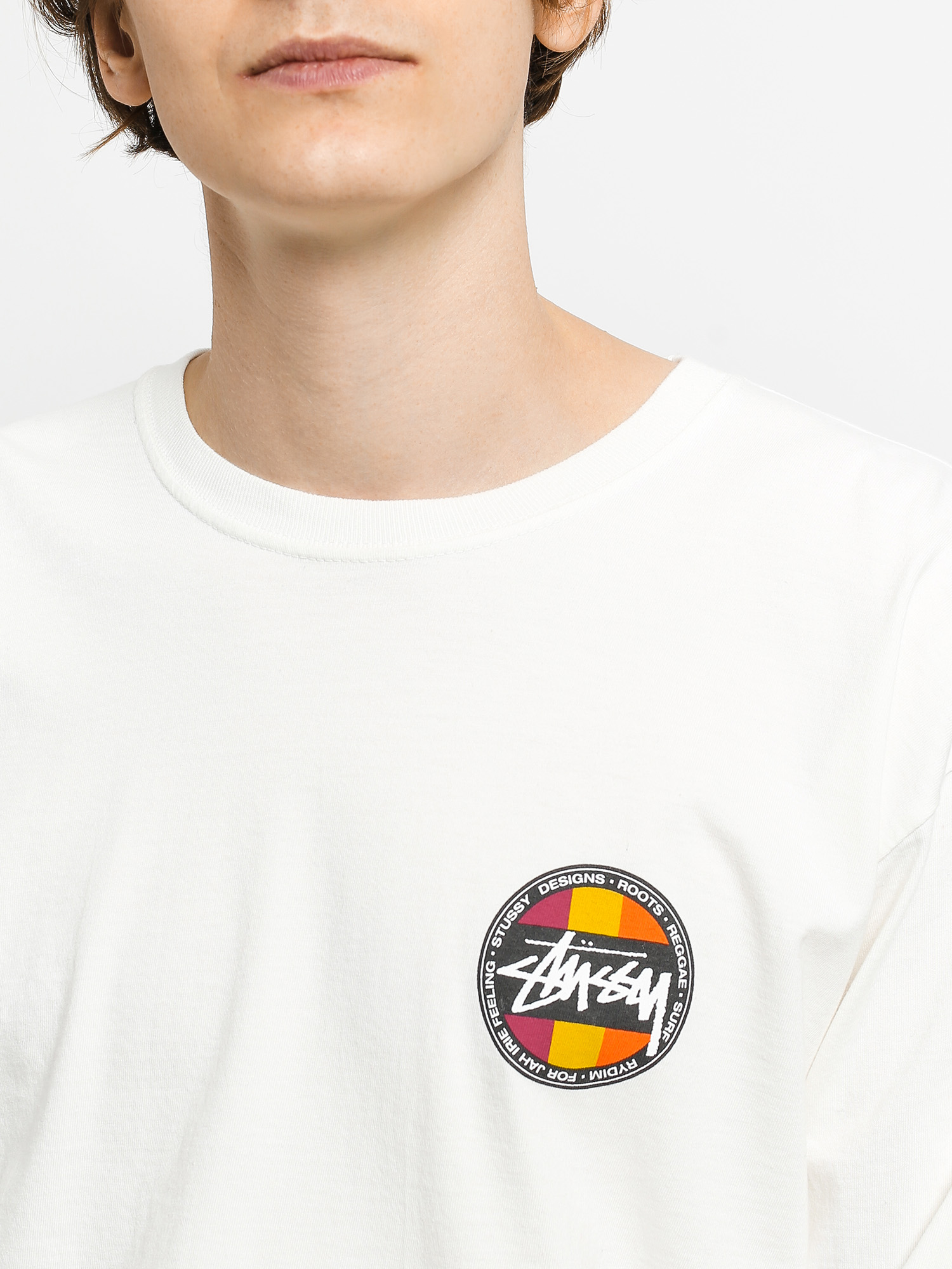 Longsleeve Stussy Surf Dot Pig Dyed (natural)