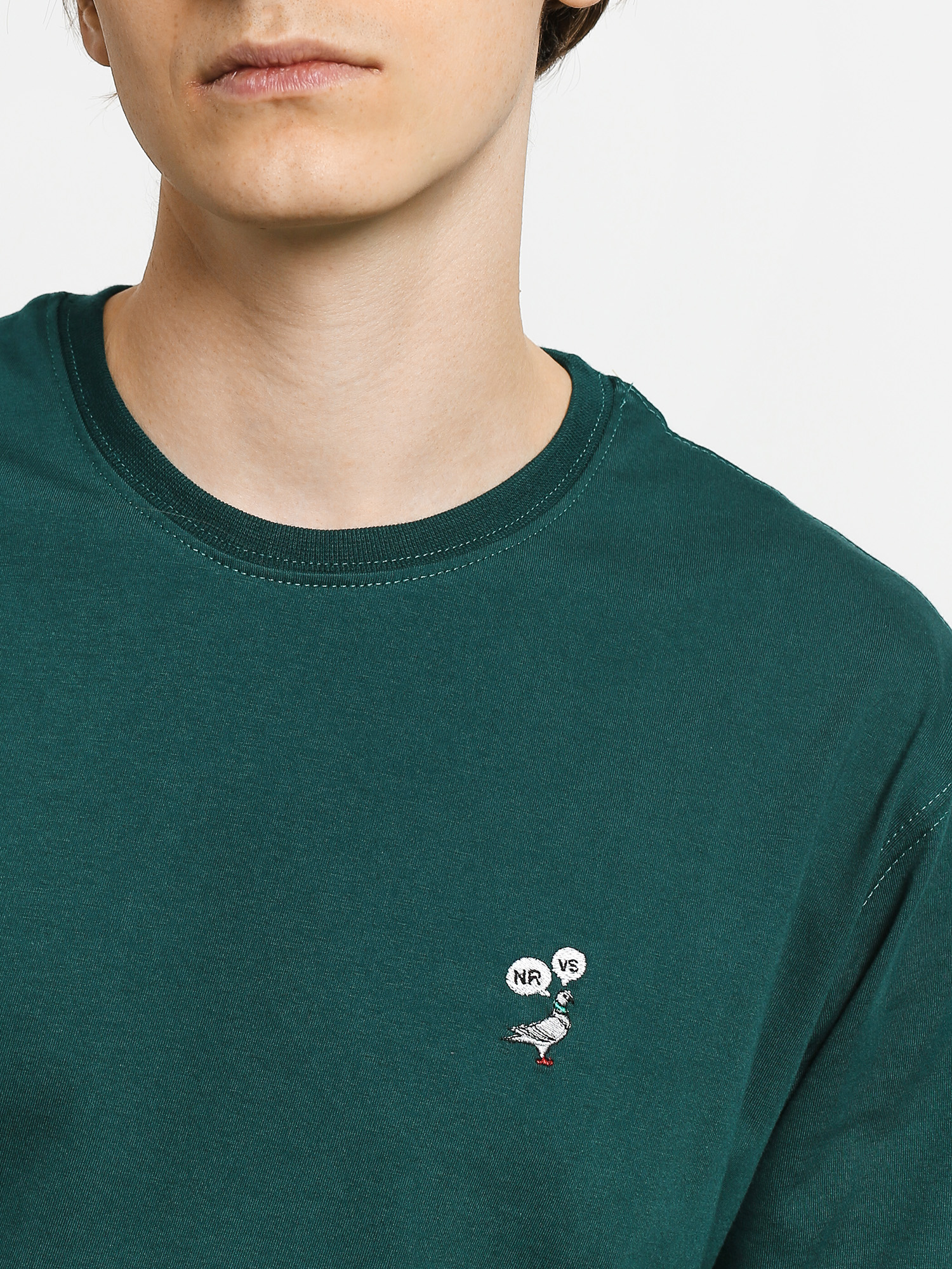 Longsleeve Nervous Pigeon (spurce)