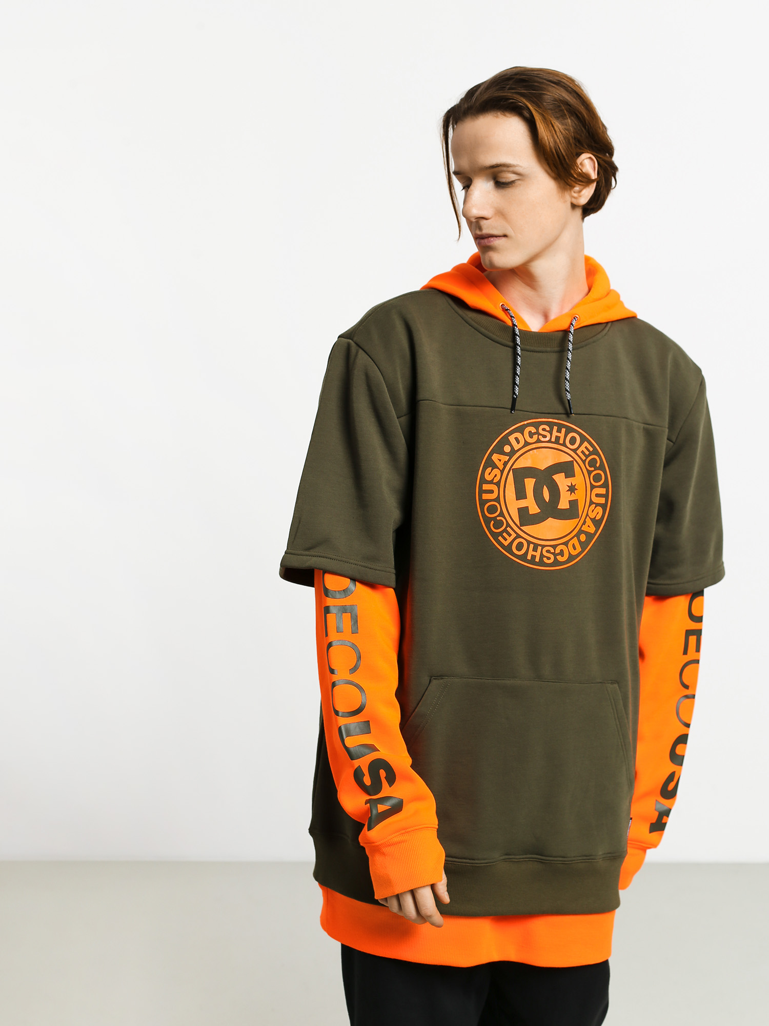 Bluza z kapturem DC Dryden HD (shocking orange)