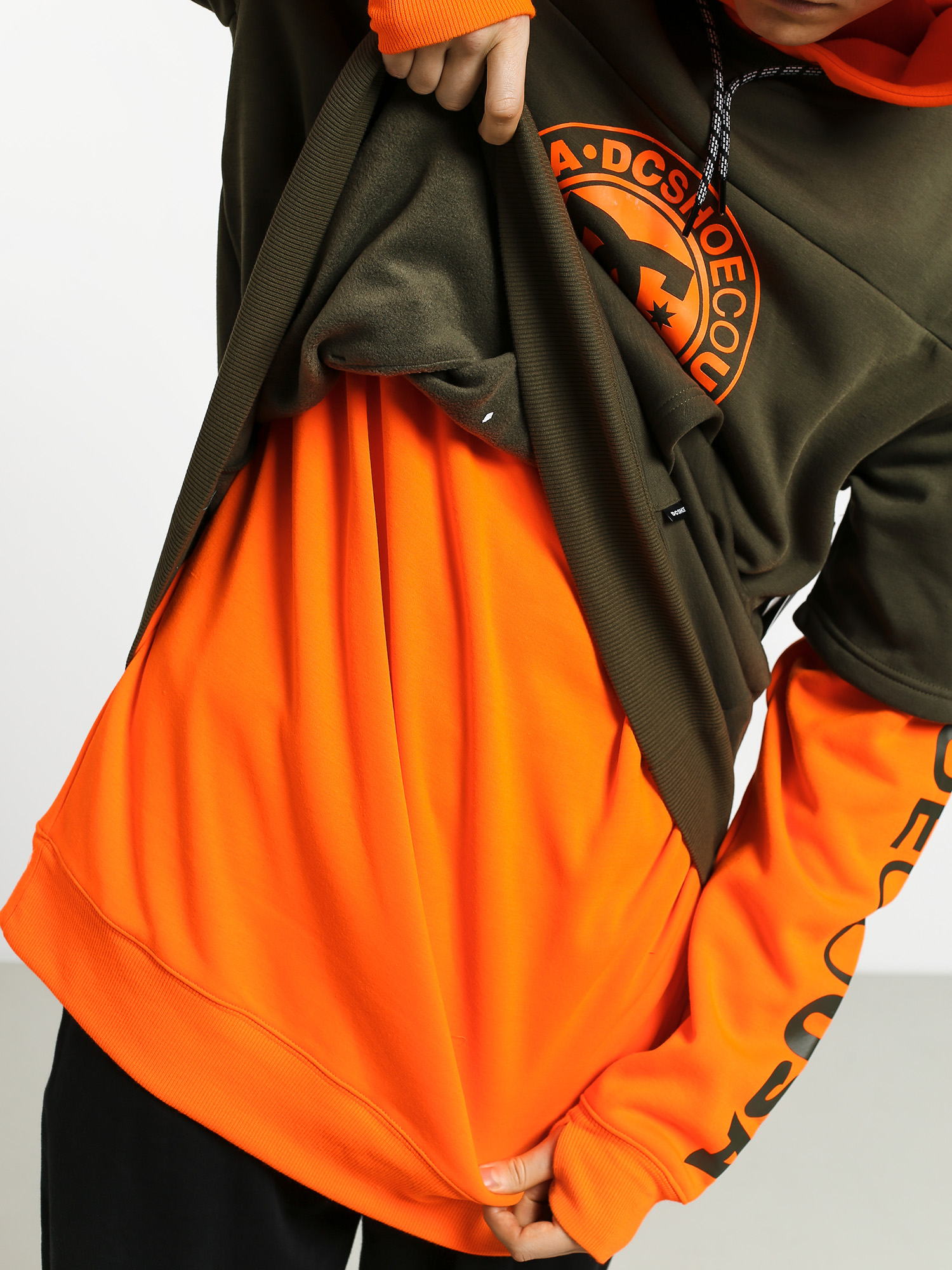 Bluza z kapturem DC Dryden HD (shocking orange)