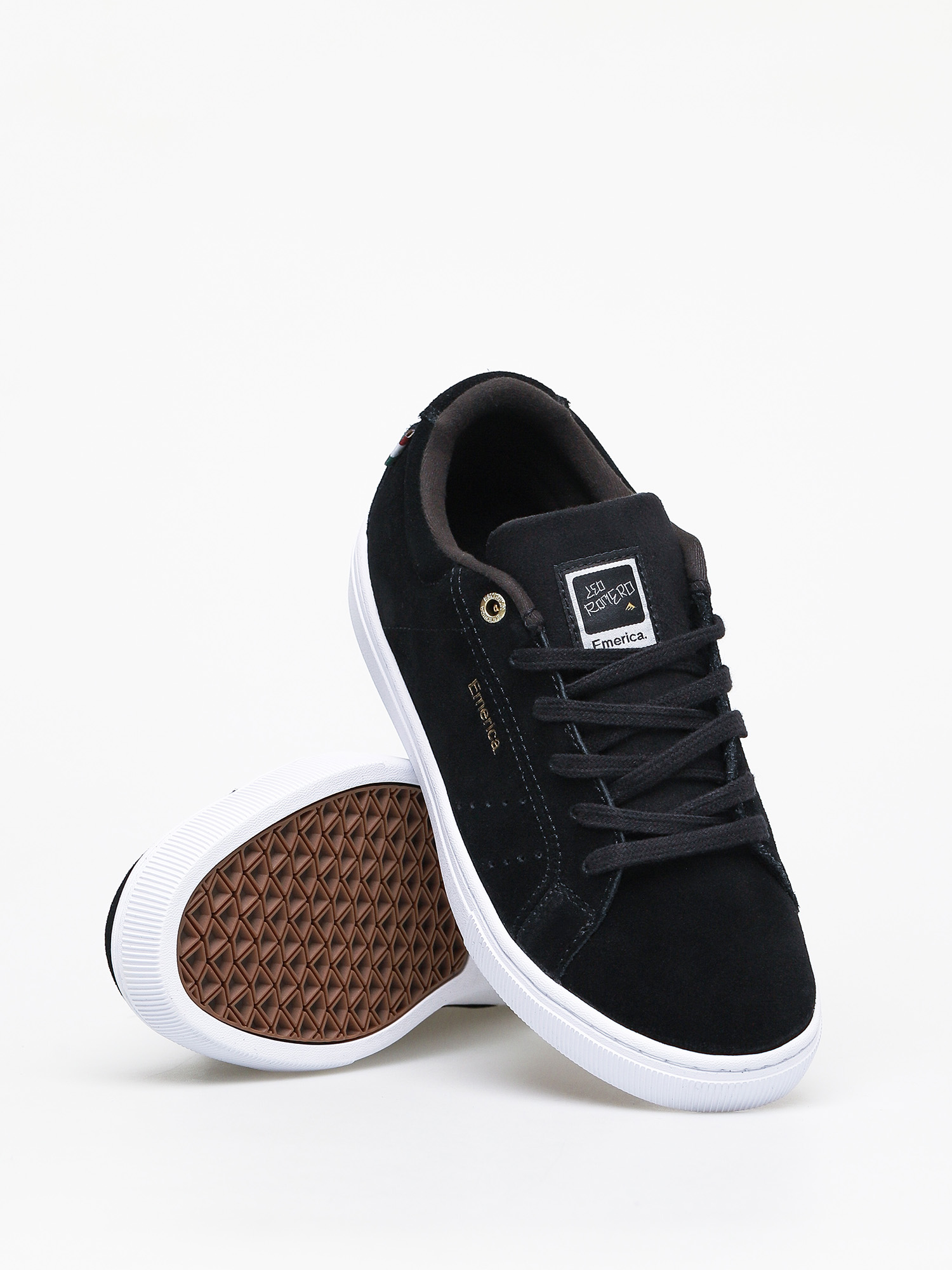 Buty Emerica Americana (black/white/gold)