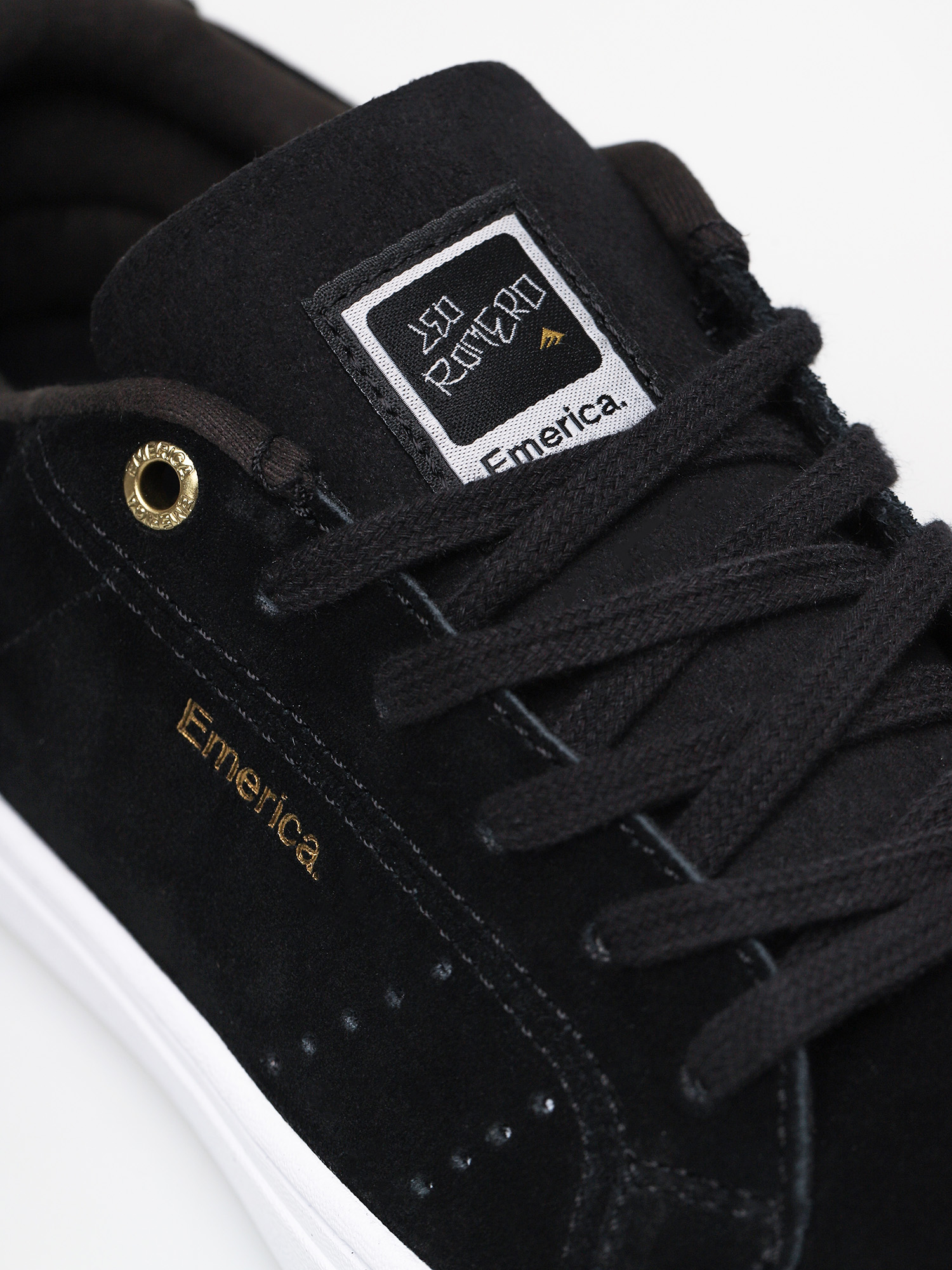Buty Emerica Americana (black/white/gold)