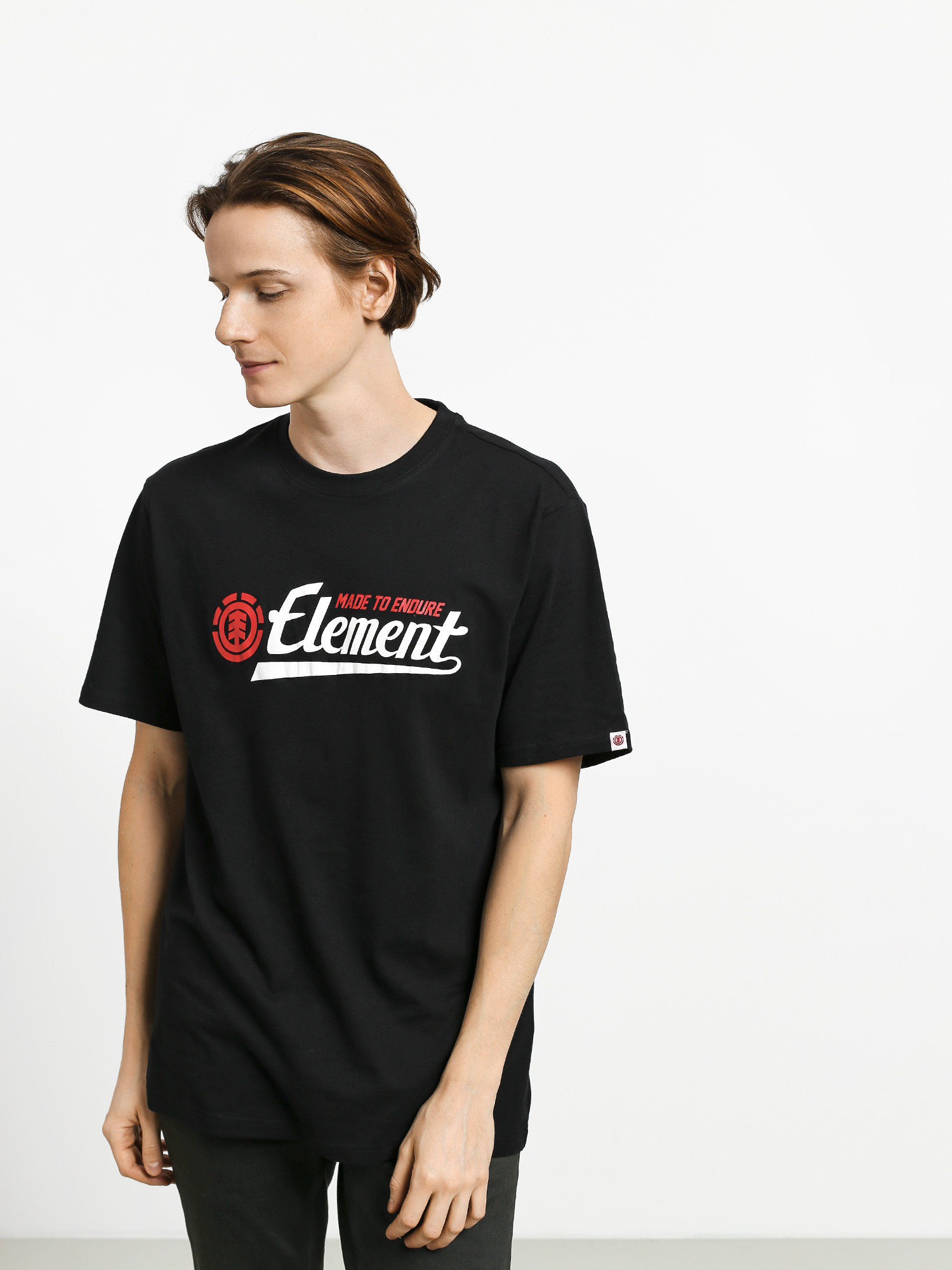 T-shirt Element Signature (flint black)