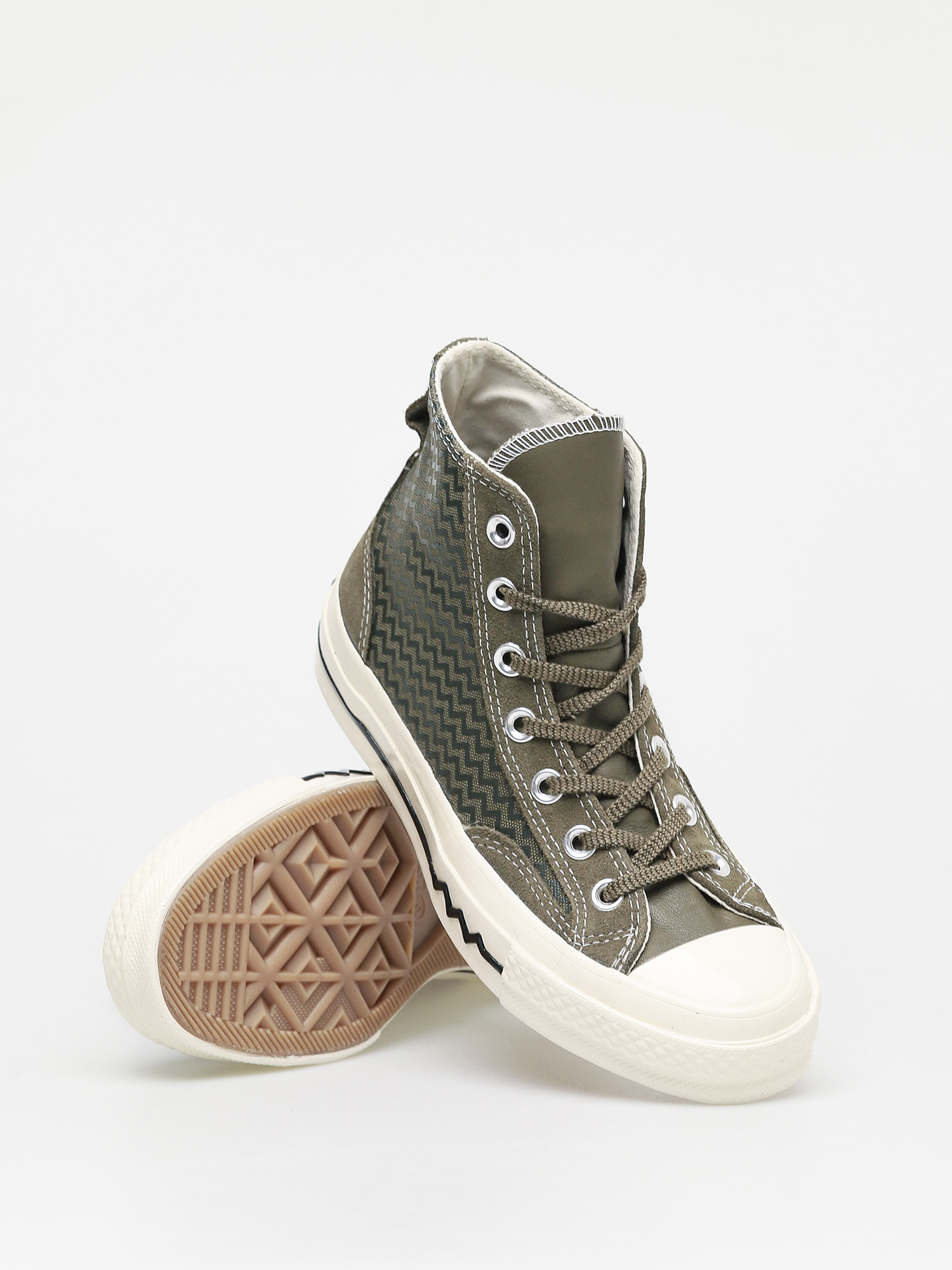 Trampki Converse Chuck 70 Hi Leather Wmn (vltg utitlity green/field surplus)