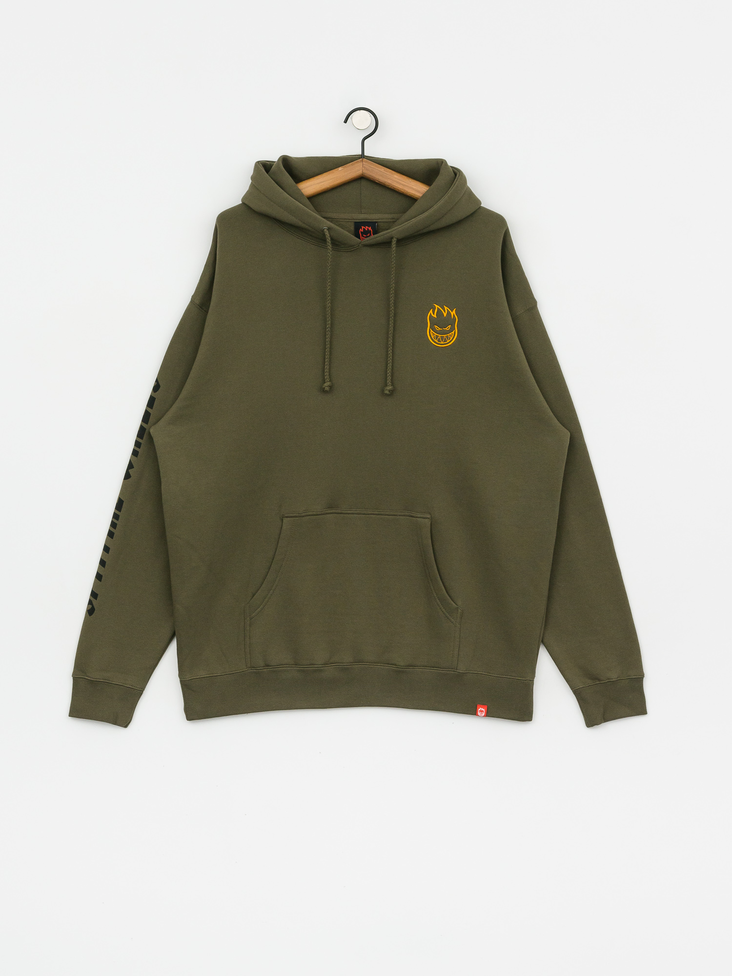 Bluza z kapturem Spitfire Lil Bghd Hmbr Emb HD (army)