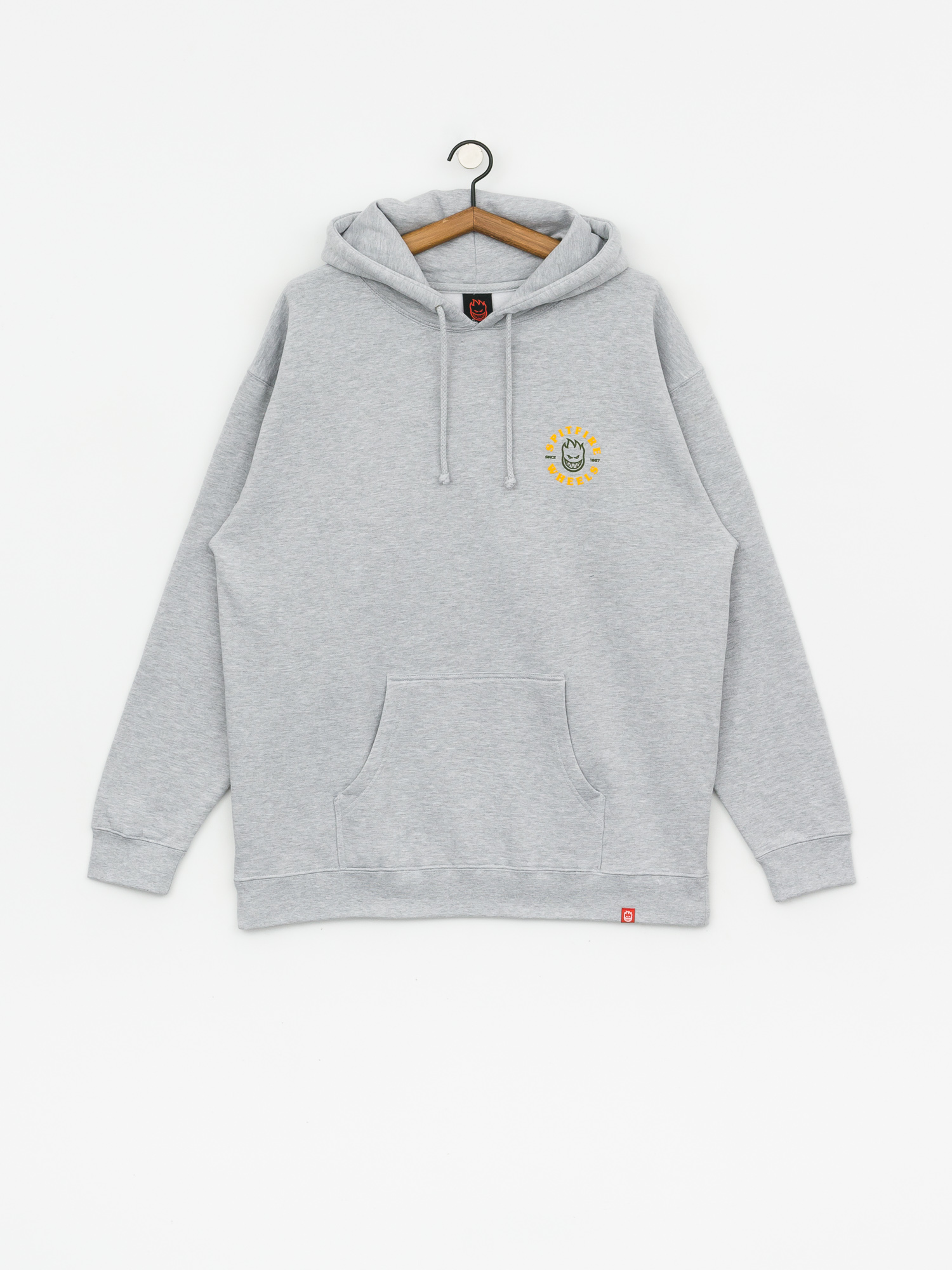 Bluza z kapturem Spitfire Bghd Clsc HD (grey/heather/gold)