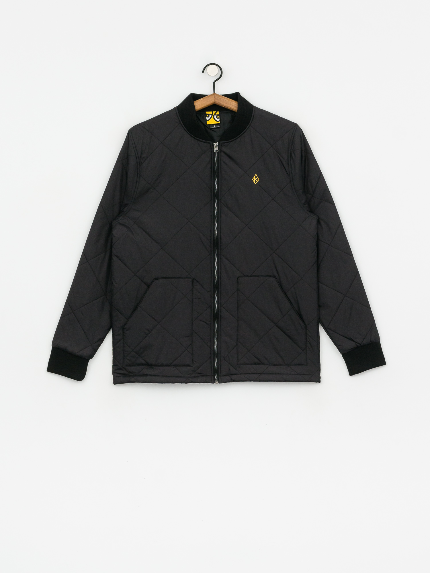 Kurtka Krooked Diamond Quilt (black)