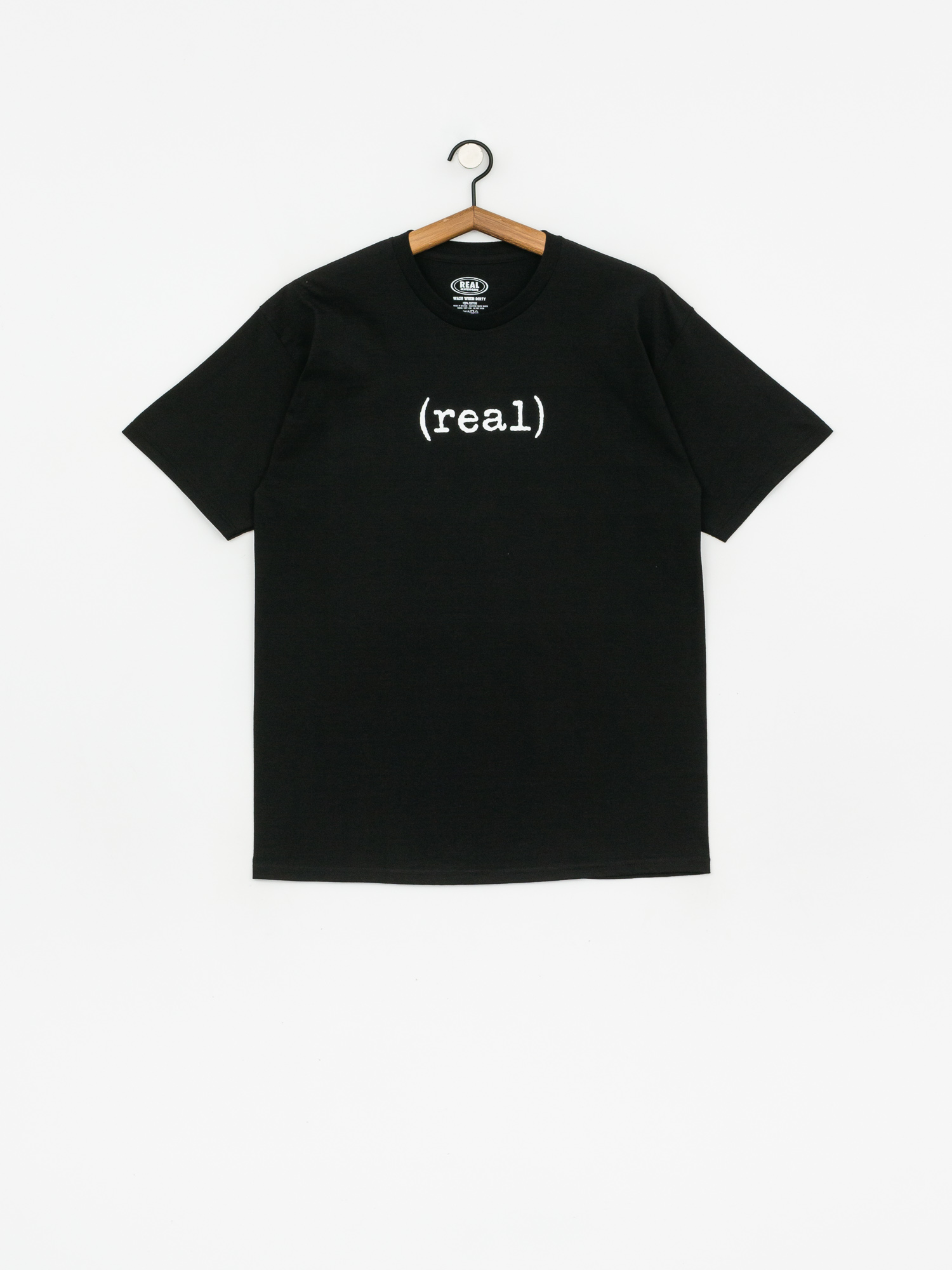T-shirt Real Lower (black/white)