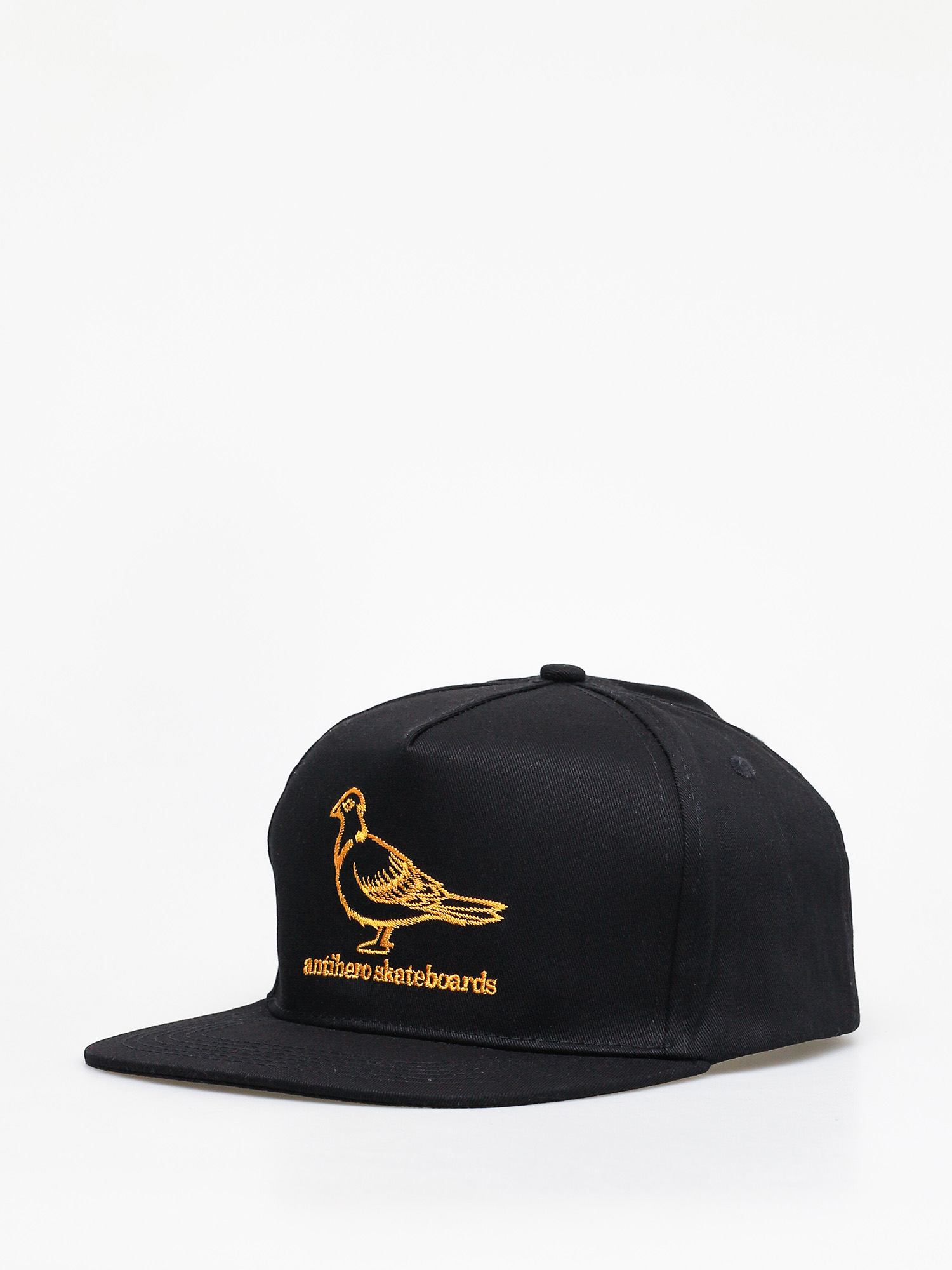 Czapka z daszkiem Antihero Adj Basic Pigeon Snap ZD (black/orange)