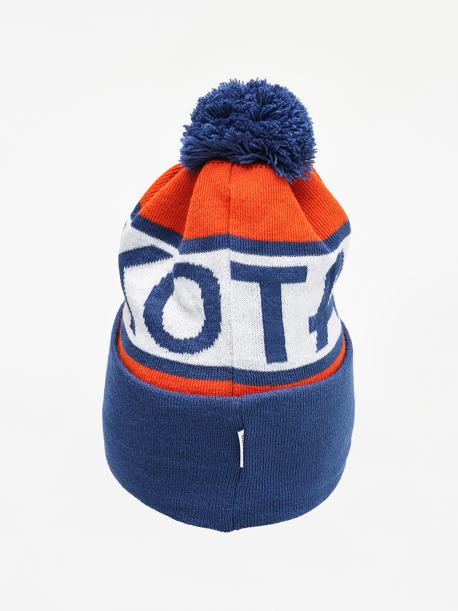 Czapka zimowa Tabasko Pompom (blue/orange)