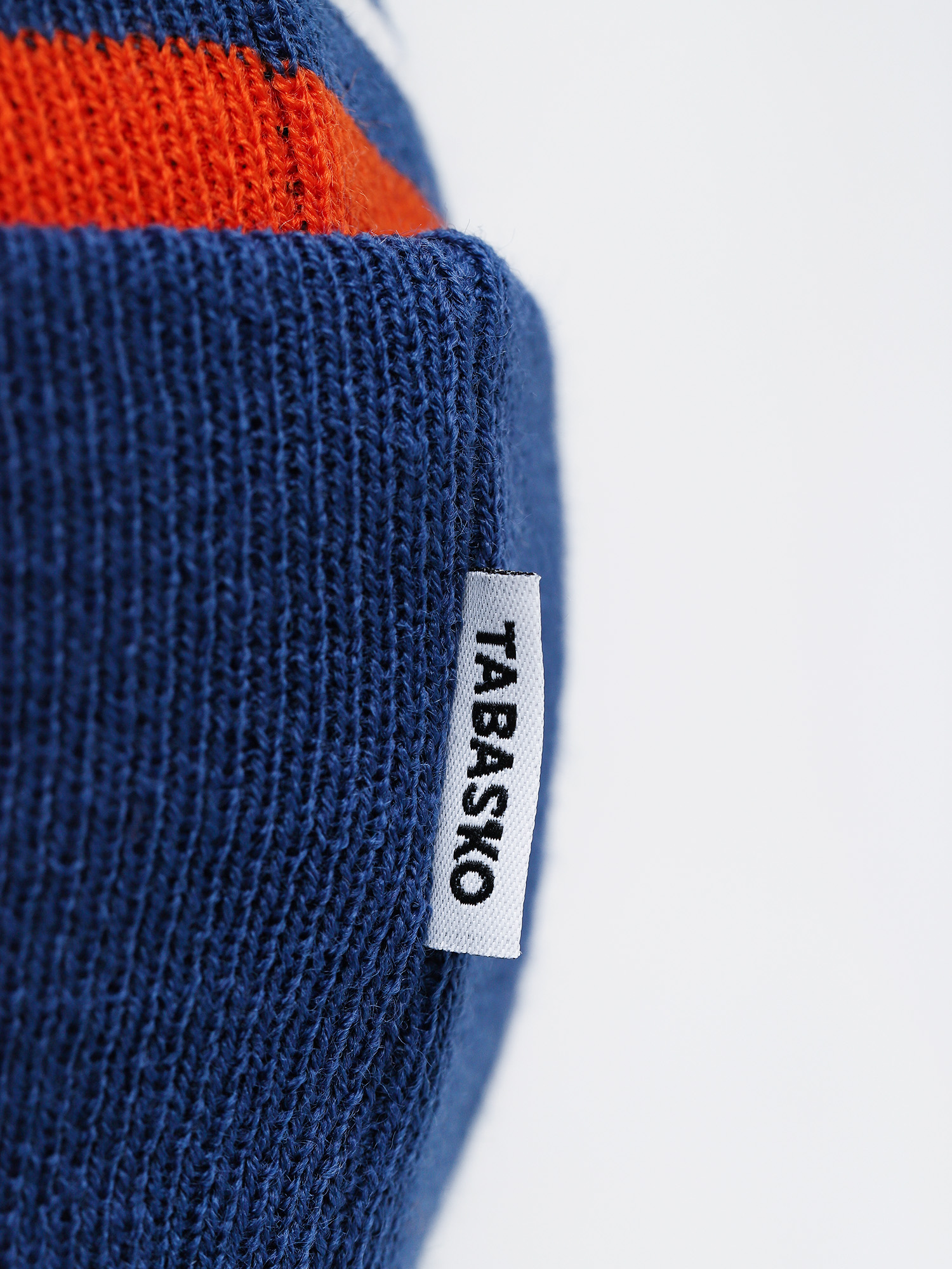 Czapka zimowa Tabasko Pompom (blue/orange)