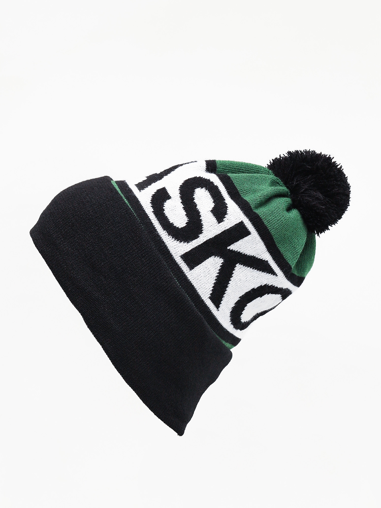 Czapka zimowa Tabasko Pompom (black/green)