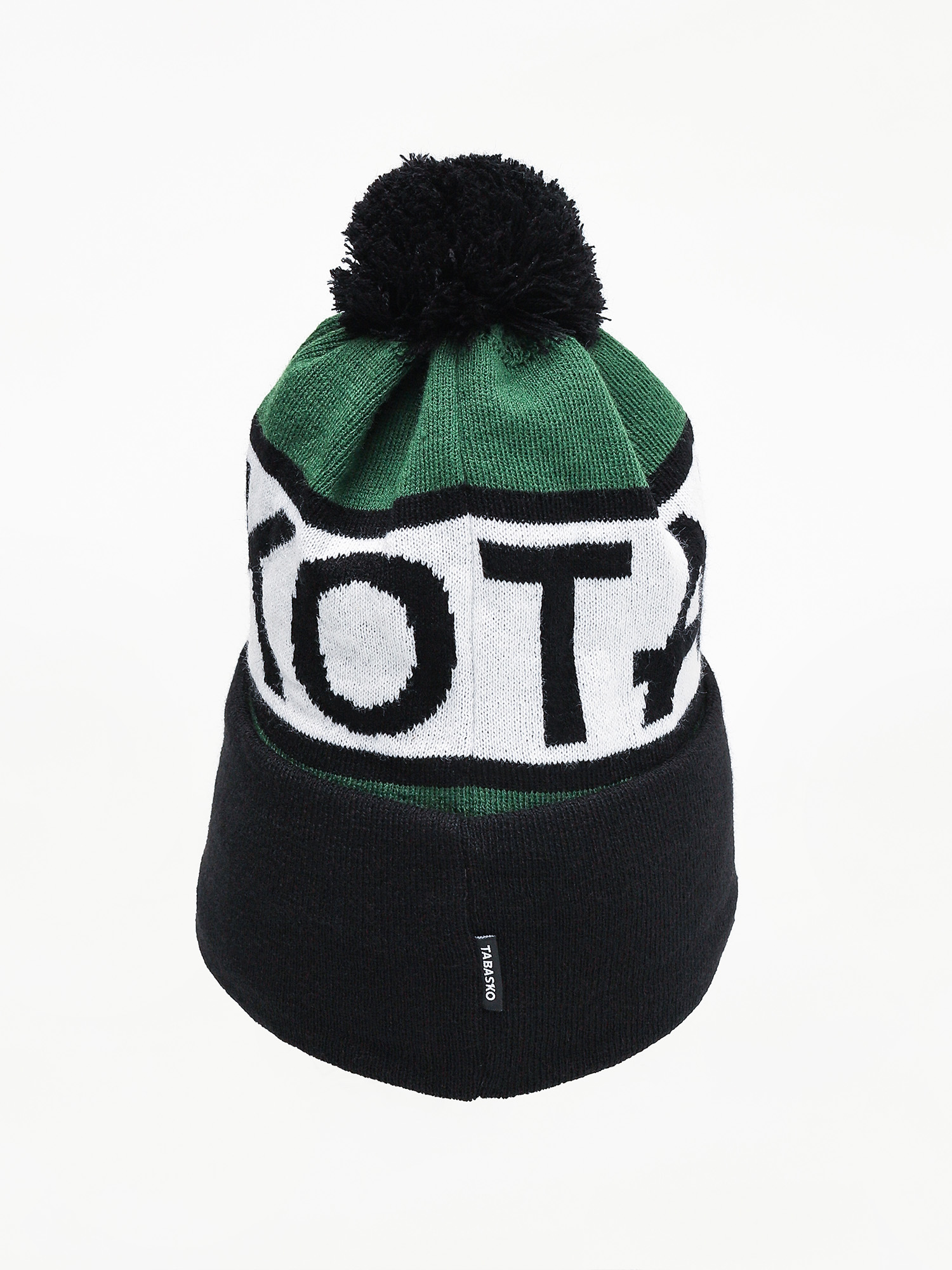 Czapka zimowa Tabasko Pompom (black/green)