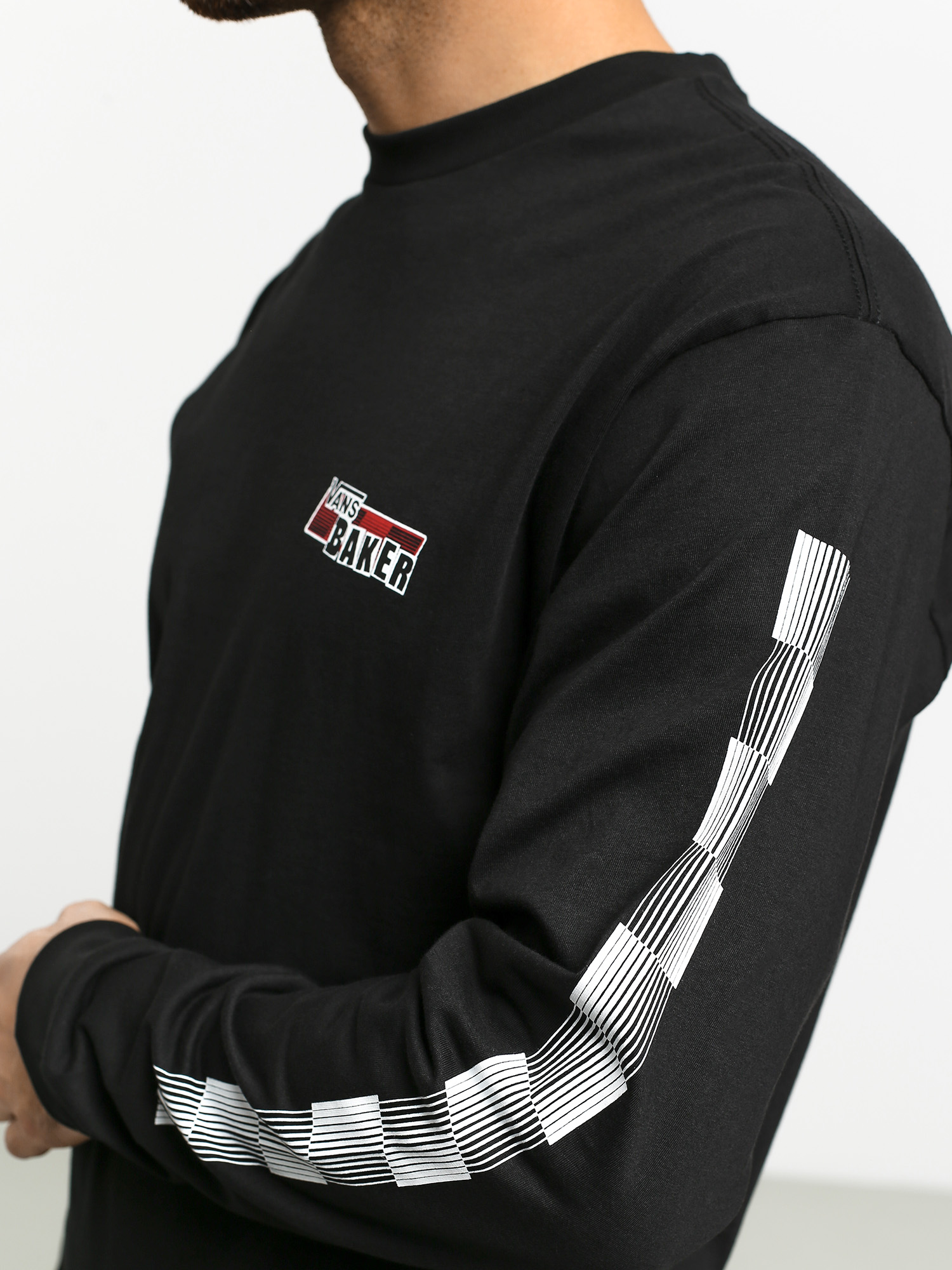 Longsleeve Vans X Baker Speed Check (black)