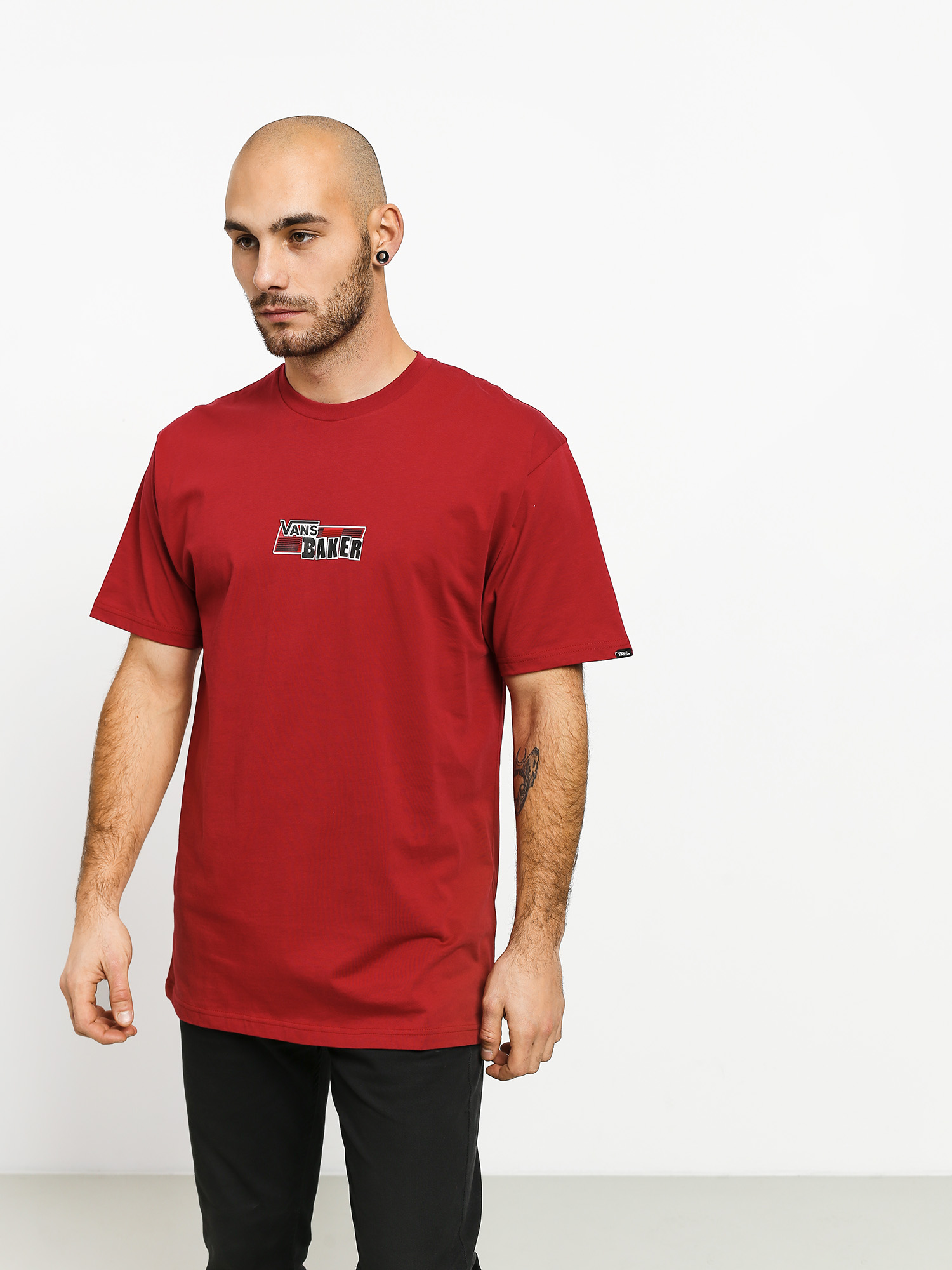 T-shirt Vans X Baker Speed Check (cardinal)