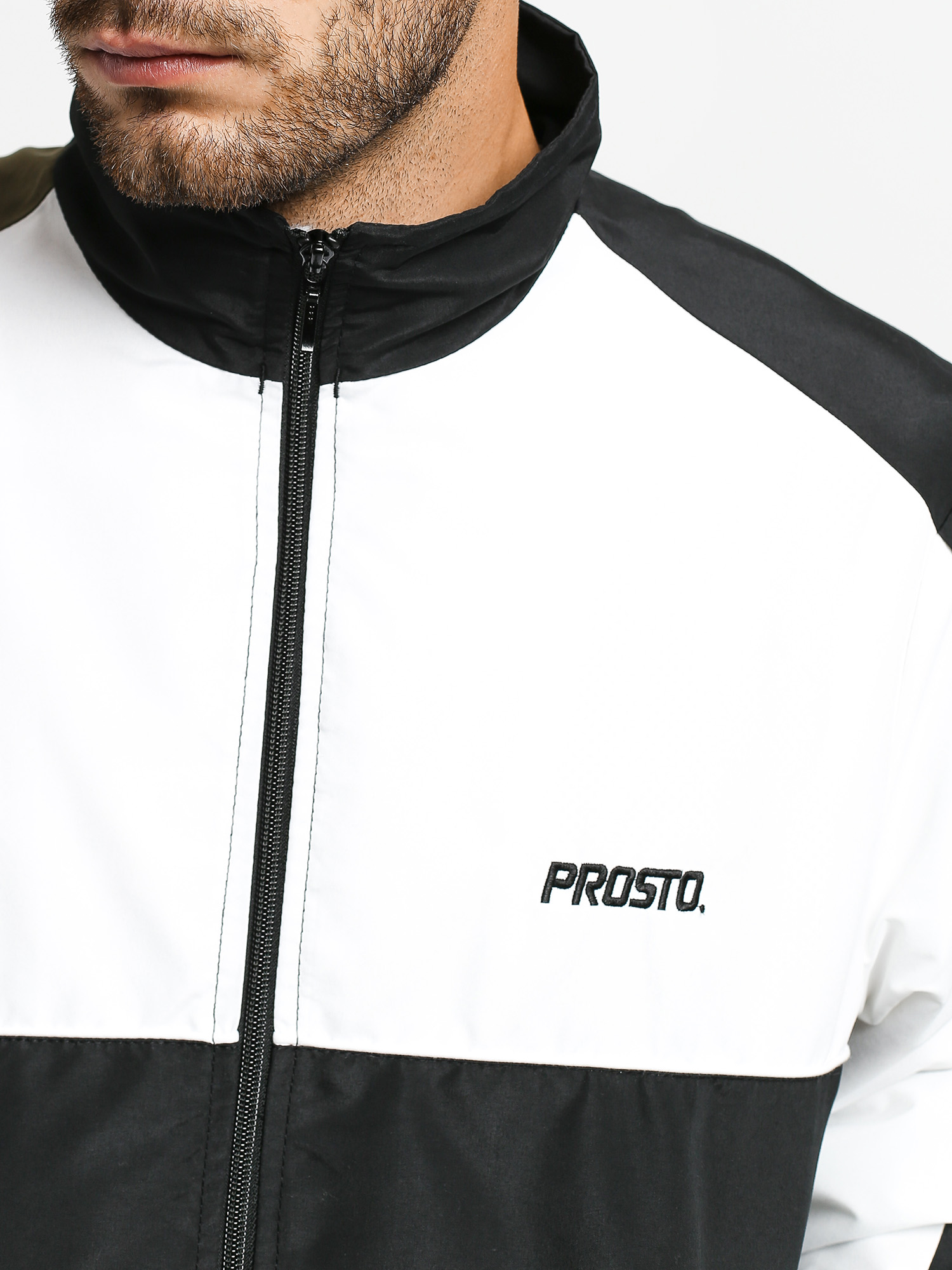 Bluza Prosto Tracksuit Clash (white/black)