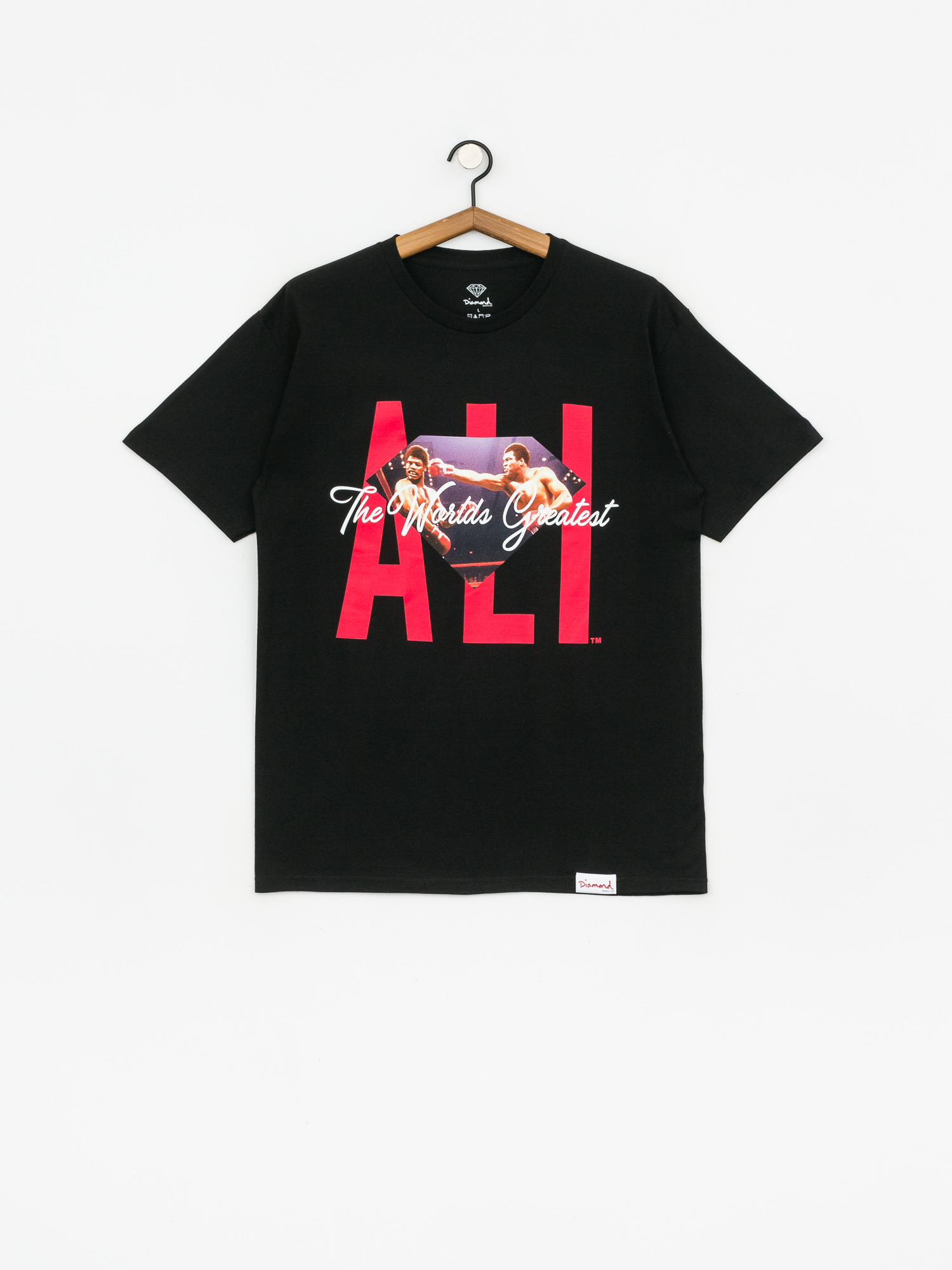 T-shirt Diamond Supply Co. Dmnd X Muhammad Ali Ali Sign (black)