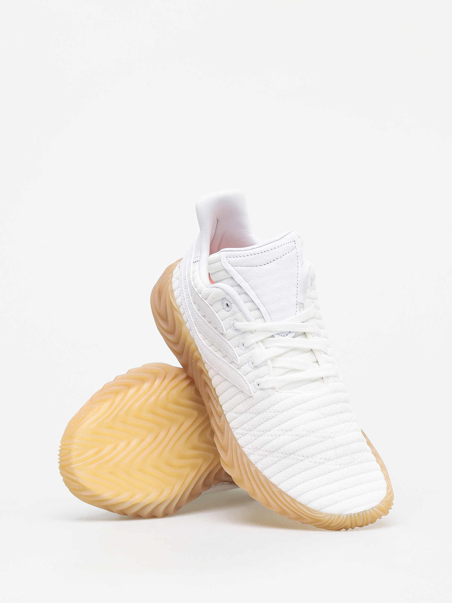 Buty adidas Sobakov - biały (ftwwht/ftwwht/gum3)