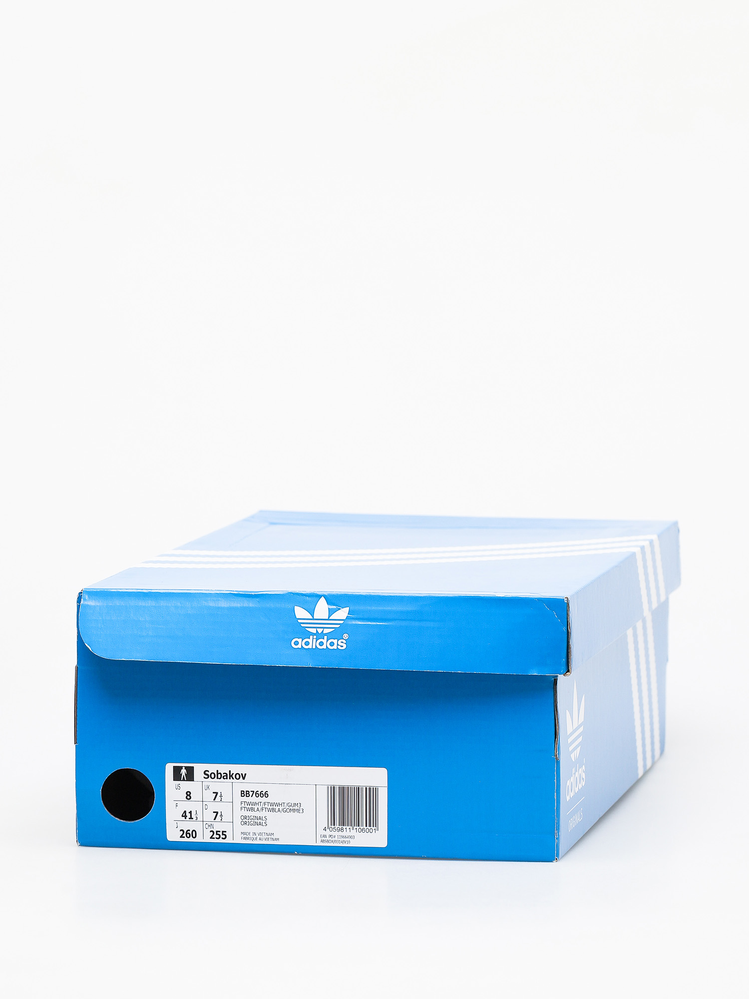 Buty adidas Sobakov (ftwwht/ftwwht/gum3)
