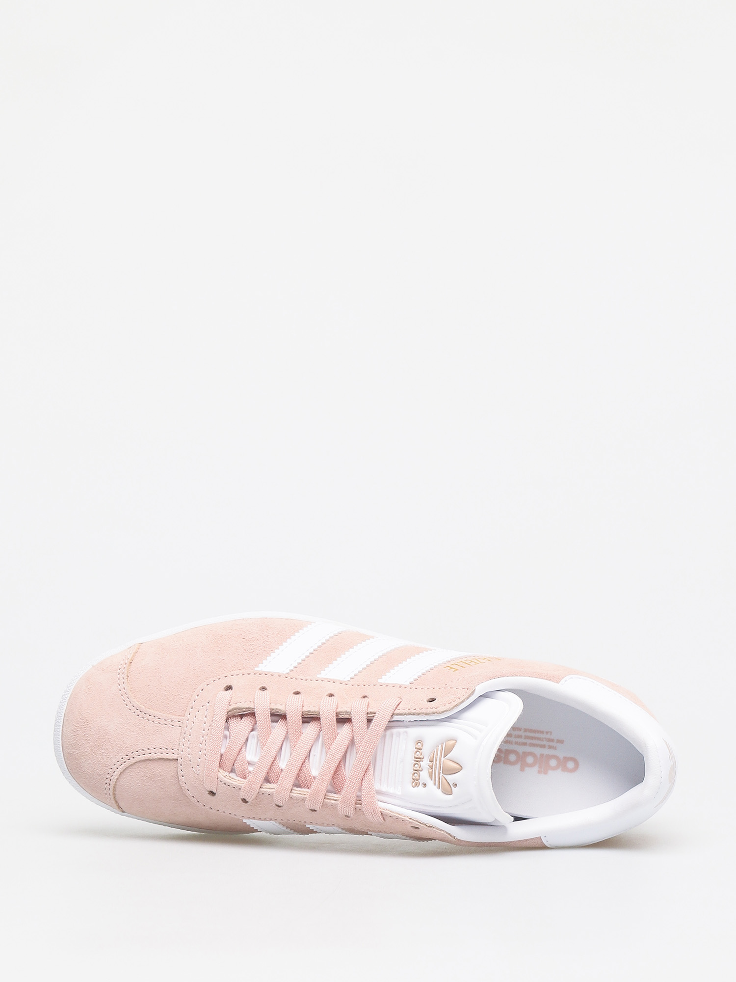 Adidas gazelle outlet vapour pink/white/gold metallic