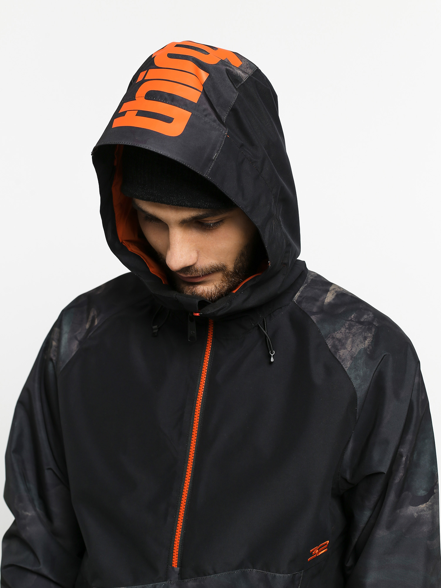 Męska Kurtka snowboardowa ThirtyTwo Jp Anorak (black)