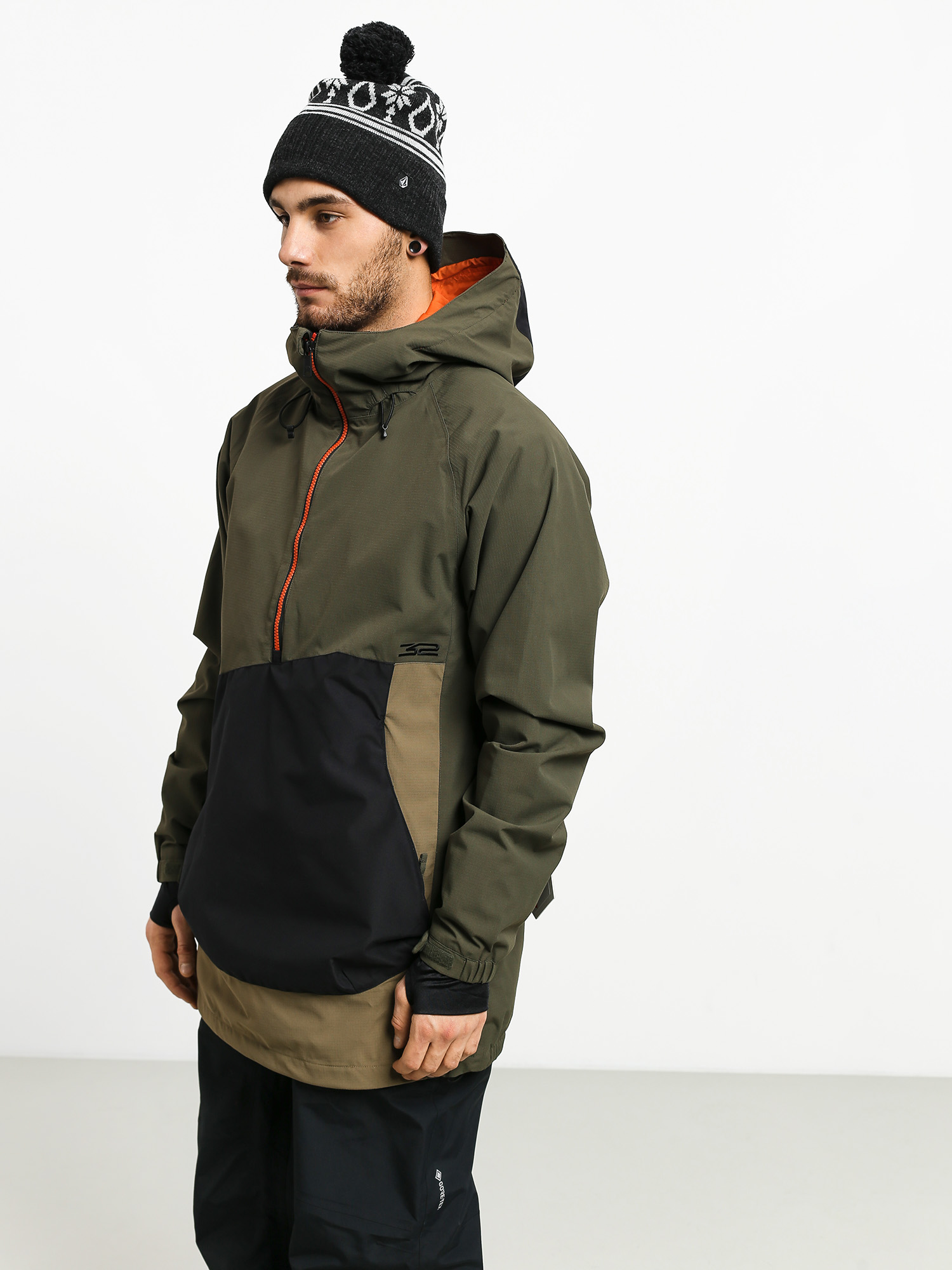 Męska Kurtka snowboardowa ThirtyTwo Jp Anorak (army)