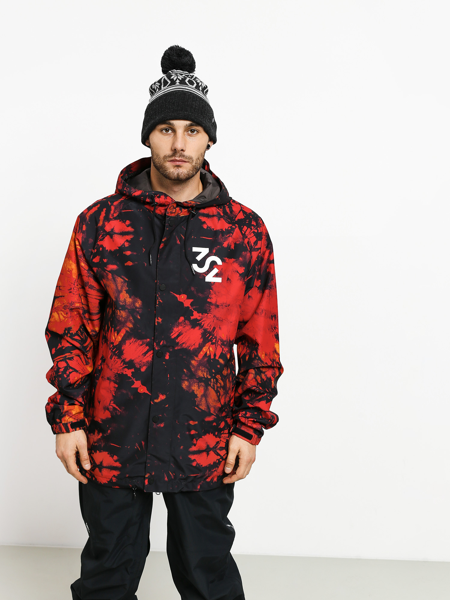 Męska Kurtka snowboardowa ThirtyTwo Grasser (red/black)