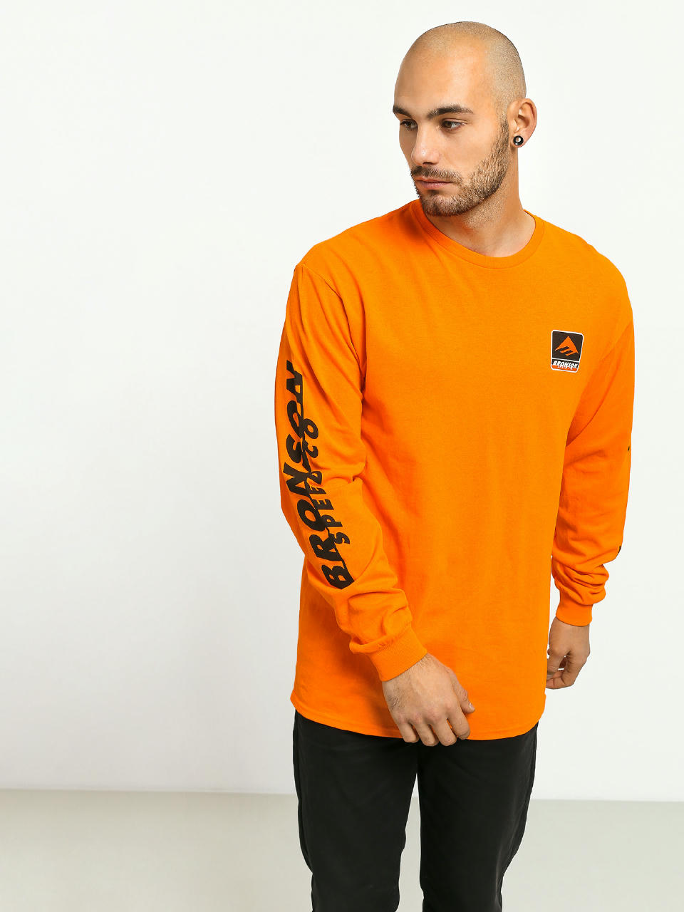 Longsleeve Emerica Bronson (orange)