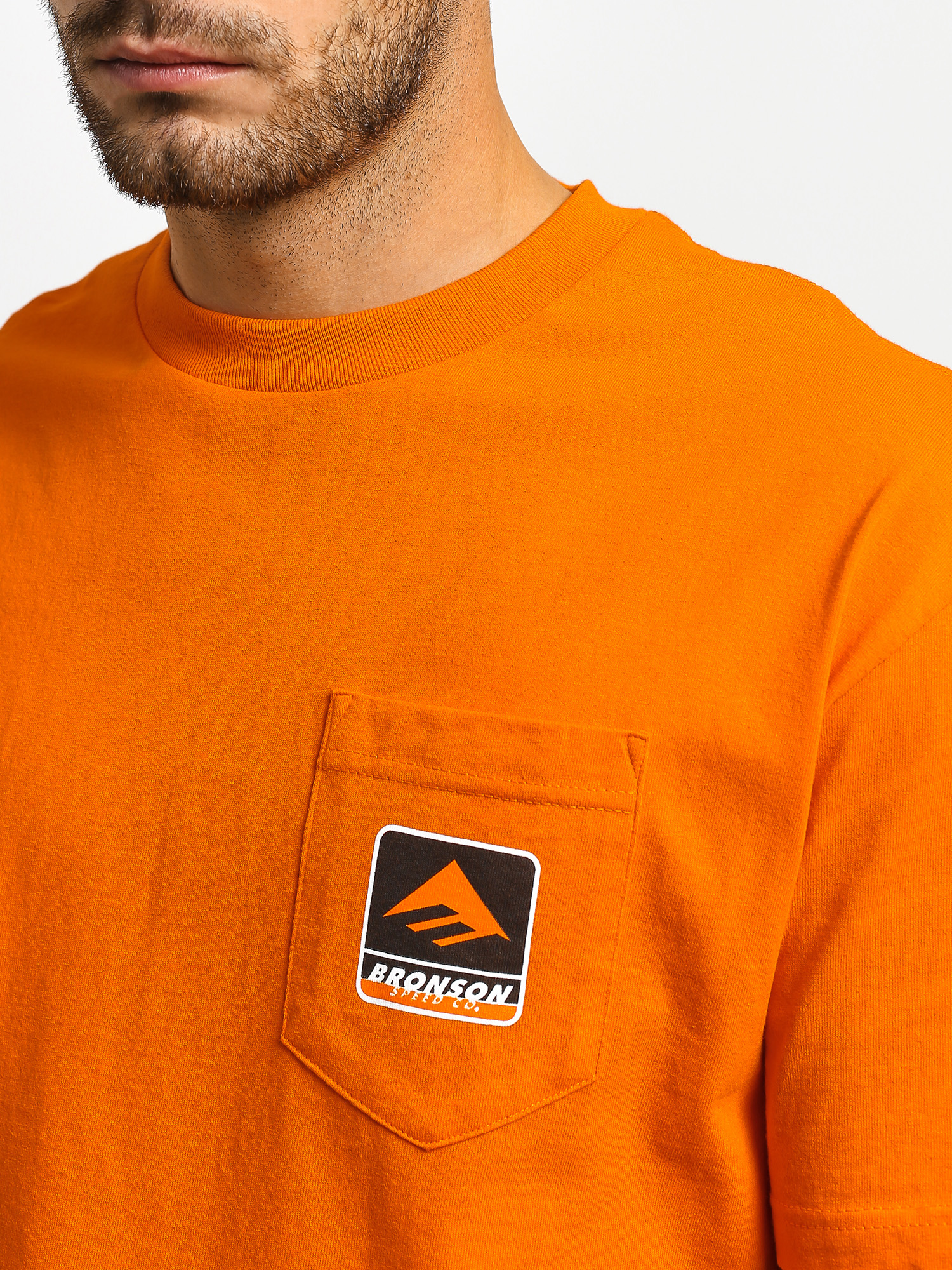 T-shirt Emerica Bronson Pocket (orange)