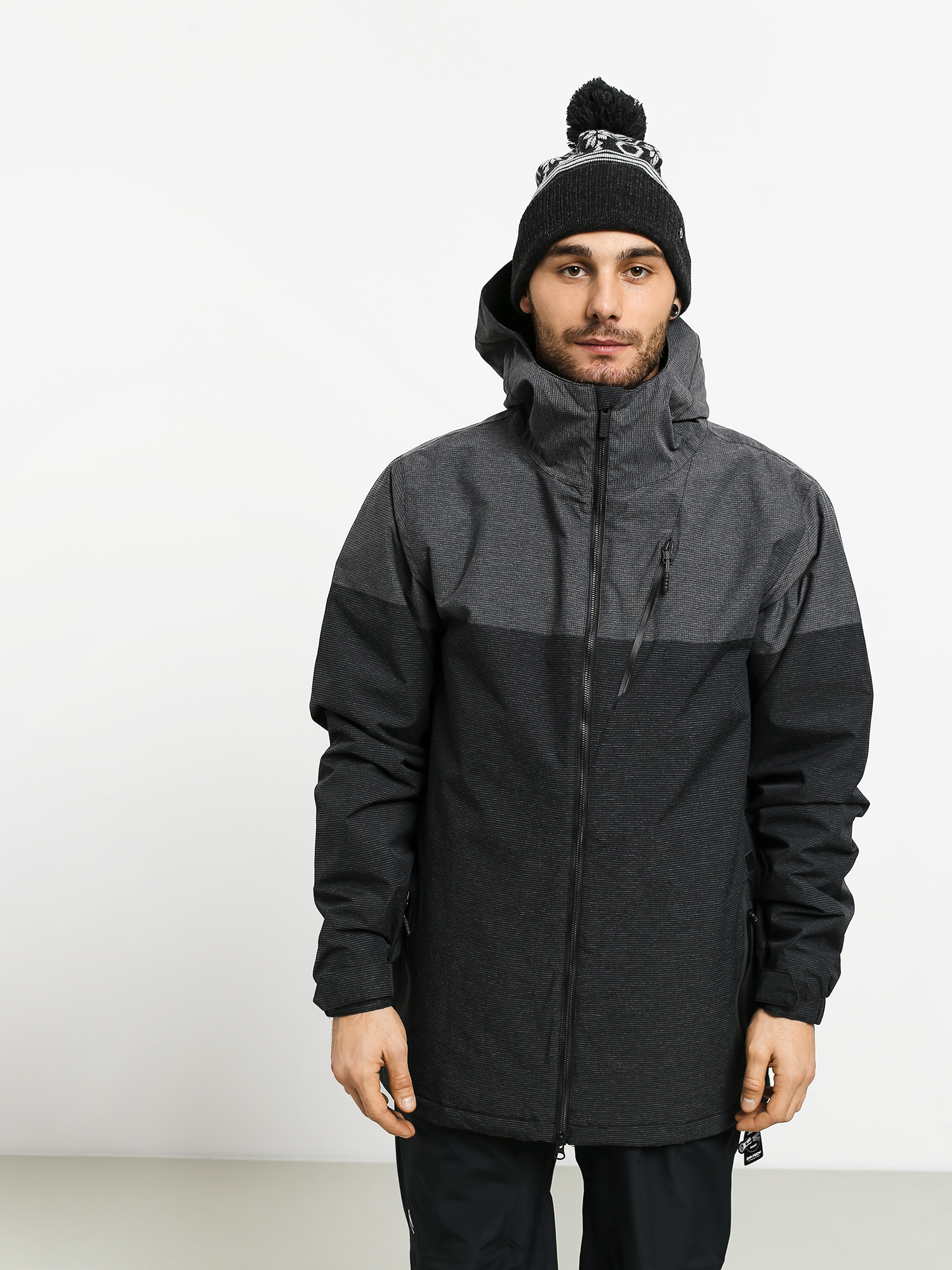 Męska Kurtka snowboardowa Volcom Ghost Stripe Ins (blk)