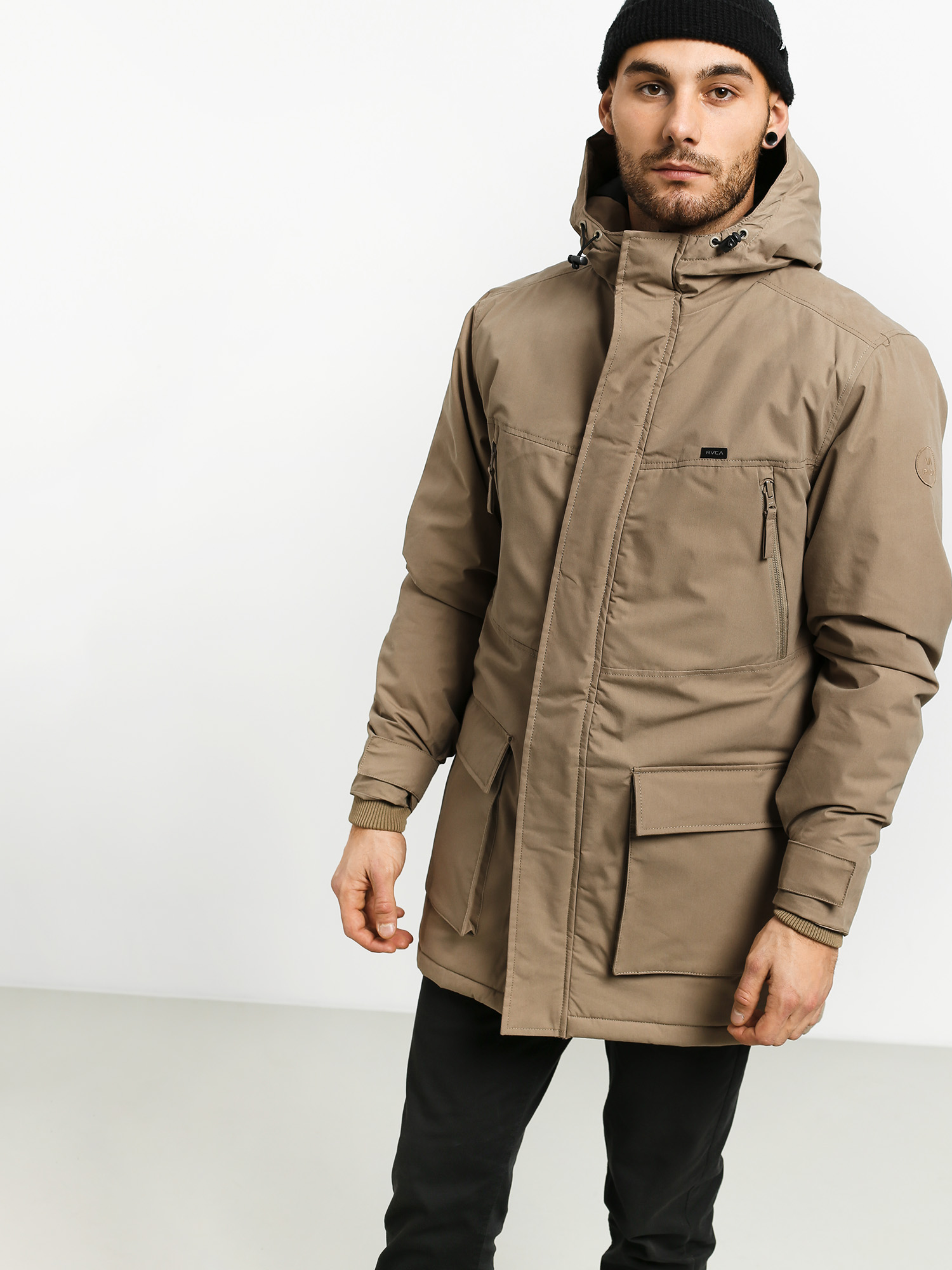 Kurtka RVCA Patrol Parka (dark khaki)