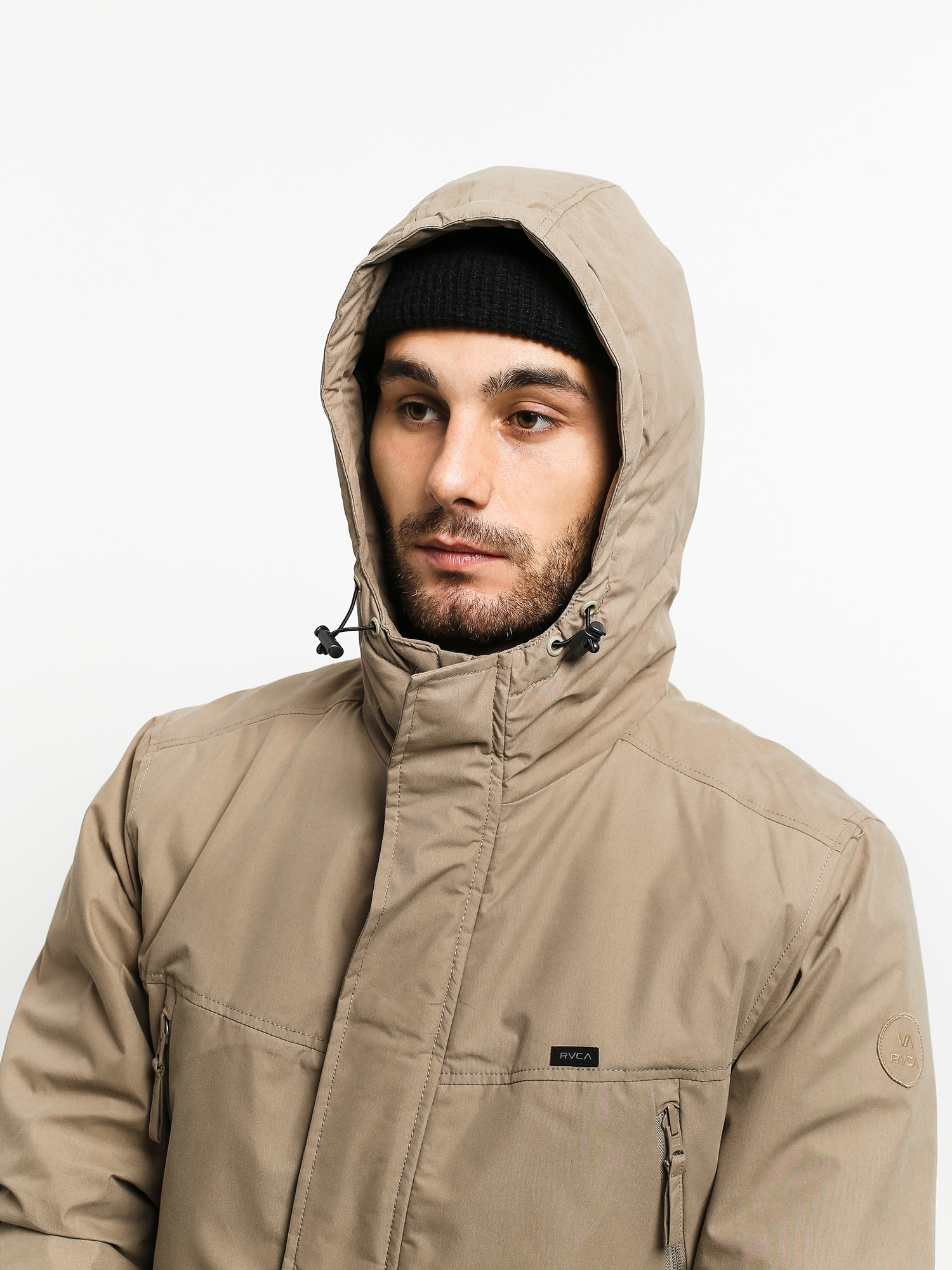 Kurtka RVCA Patrol Parka (dark khaki)
