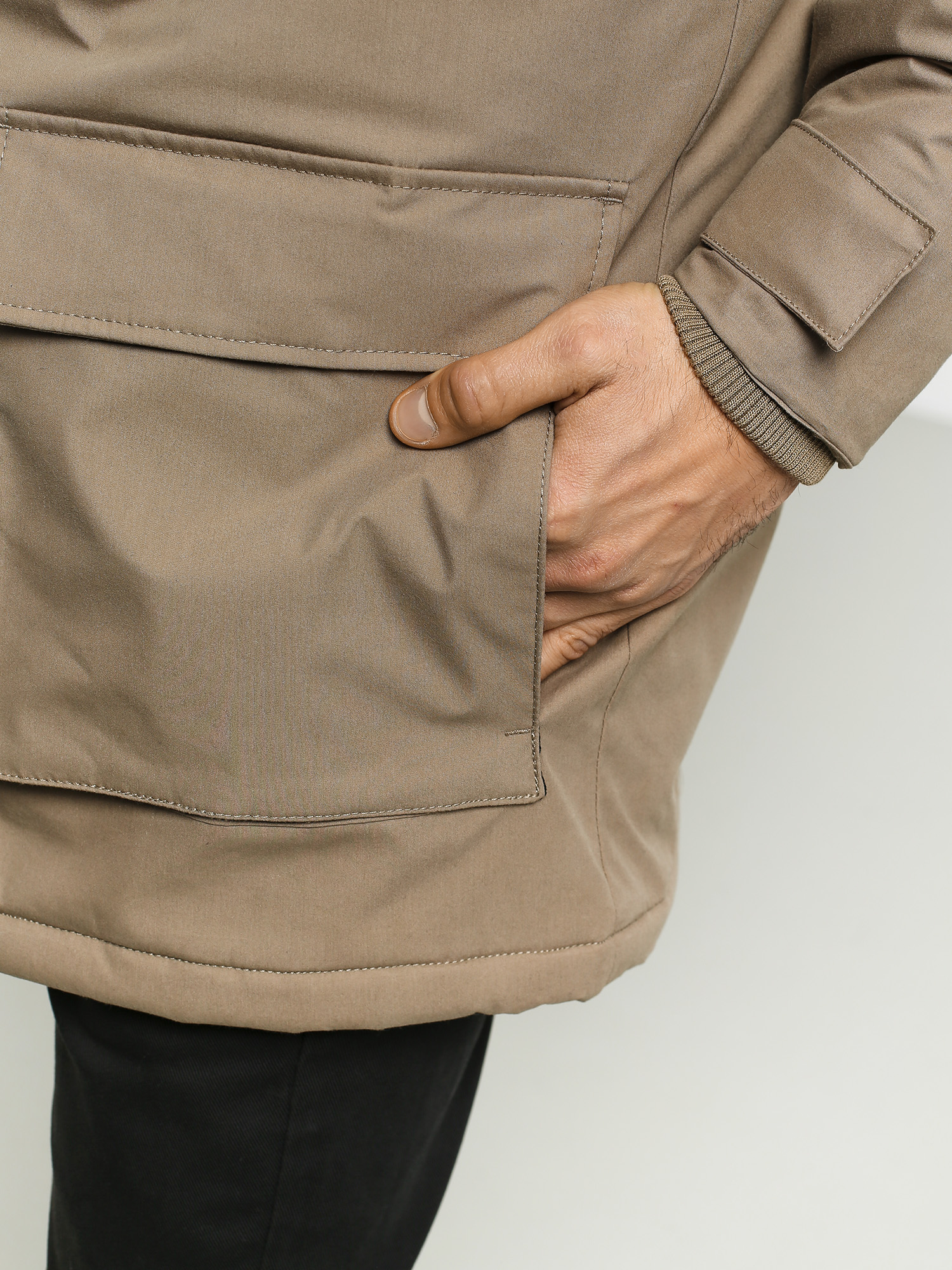 Kurtka RVCA Patrol Parka (dark khaki)
