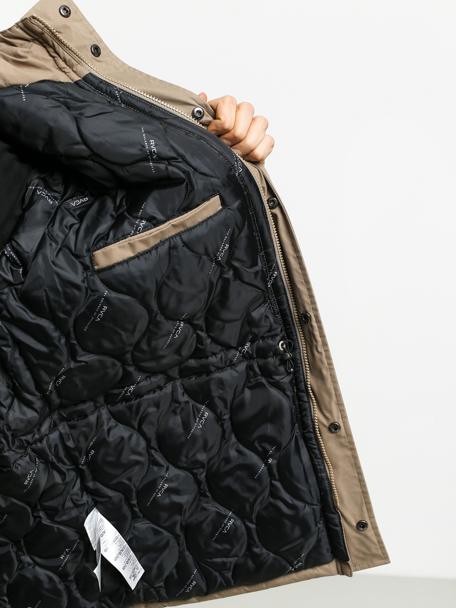 Kurtka RVCA Patrol Parka (dark khaki)