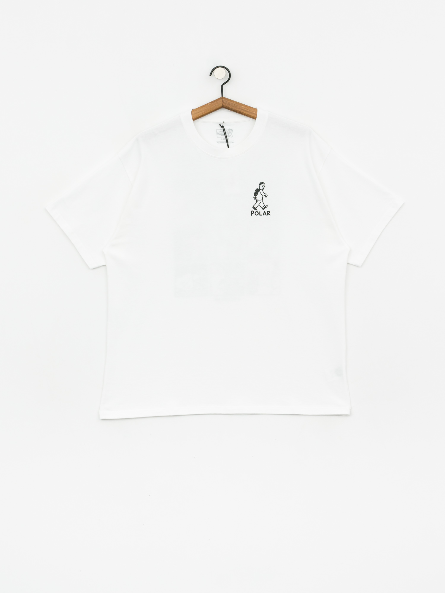 T-shirt Polar Skate A Regular Day (white)